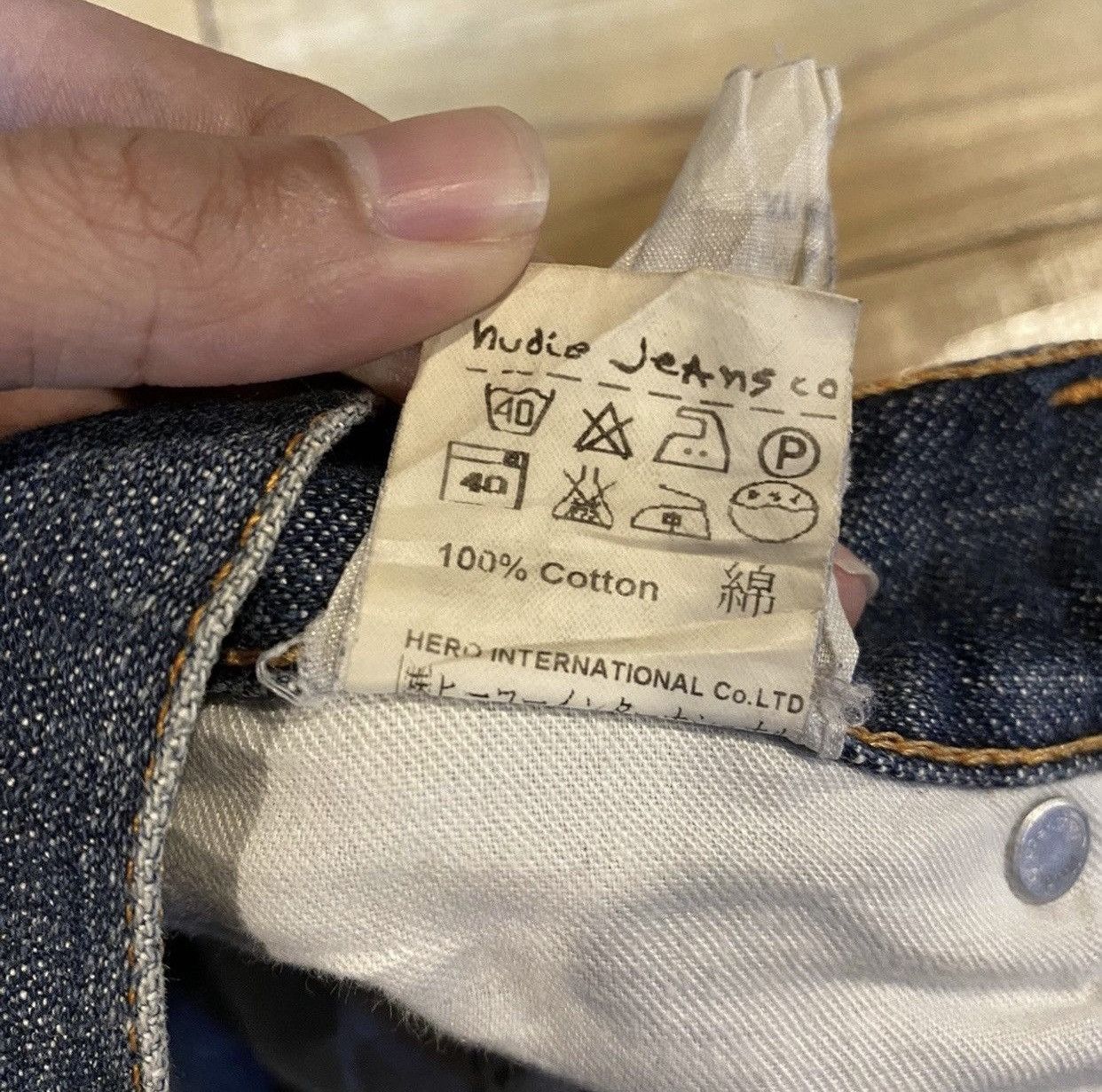 Nudie Jeans "Skinny Fit" / Black Wash / 28x30 Size US 28 / EU 44 - 13 Thumbnail
