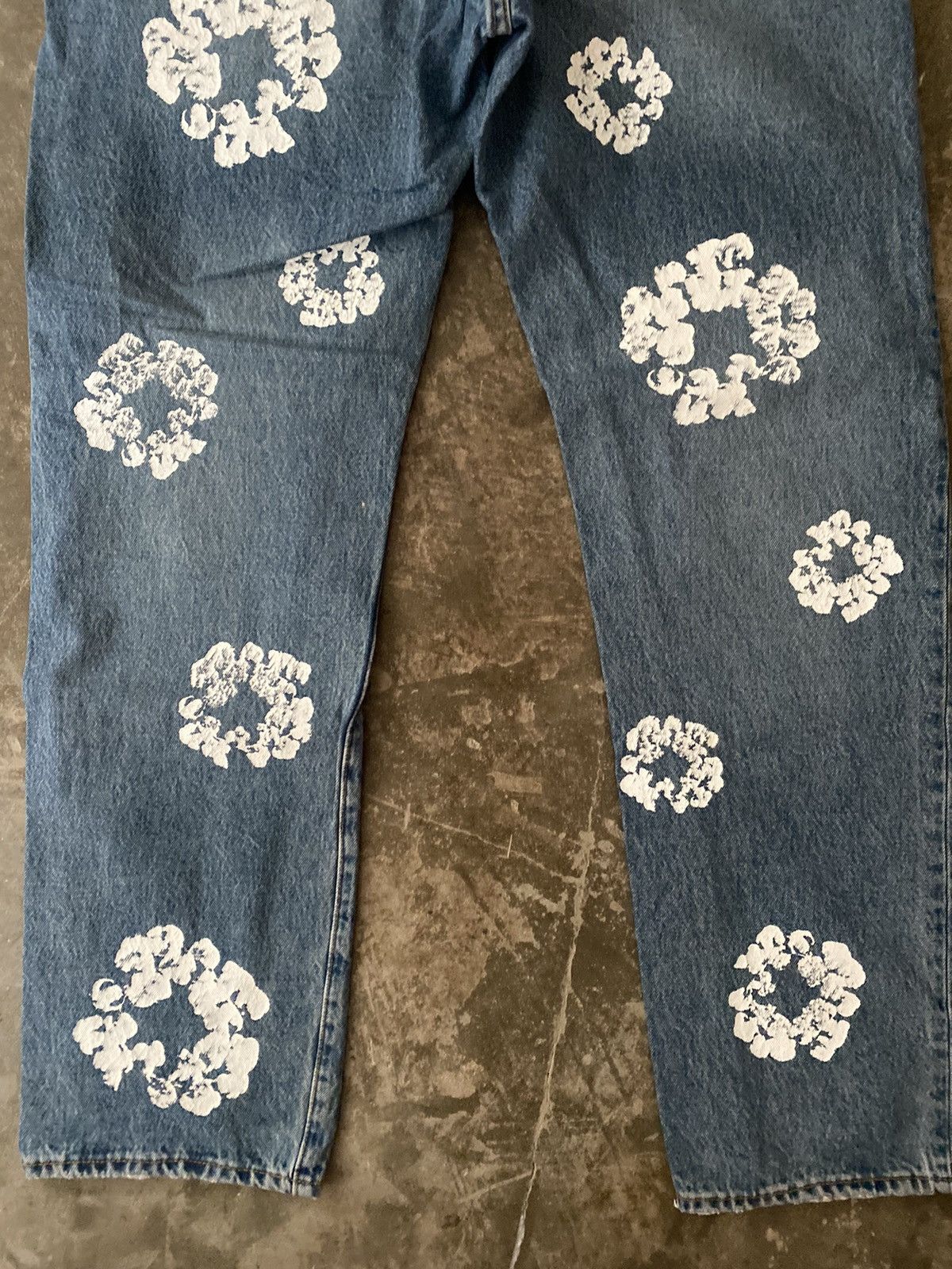 DENIM TEARS × Levi's Denim Tears x Levis 501 Jeans Saint Michael CPFM Readymade Size US 40 / EU 56 - 8 Thumbnail