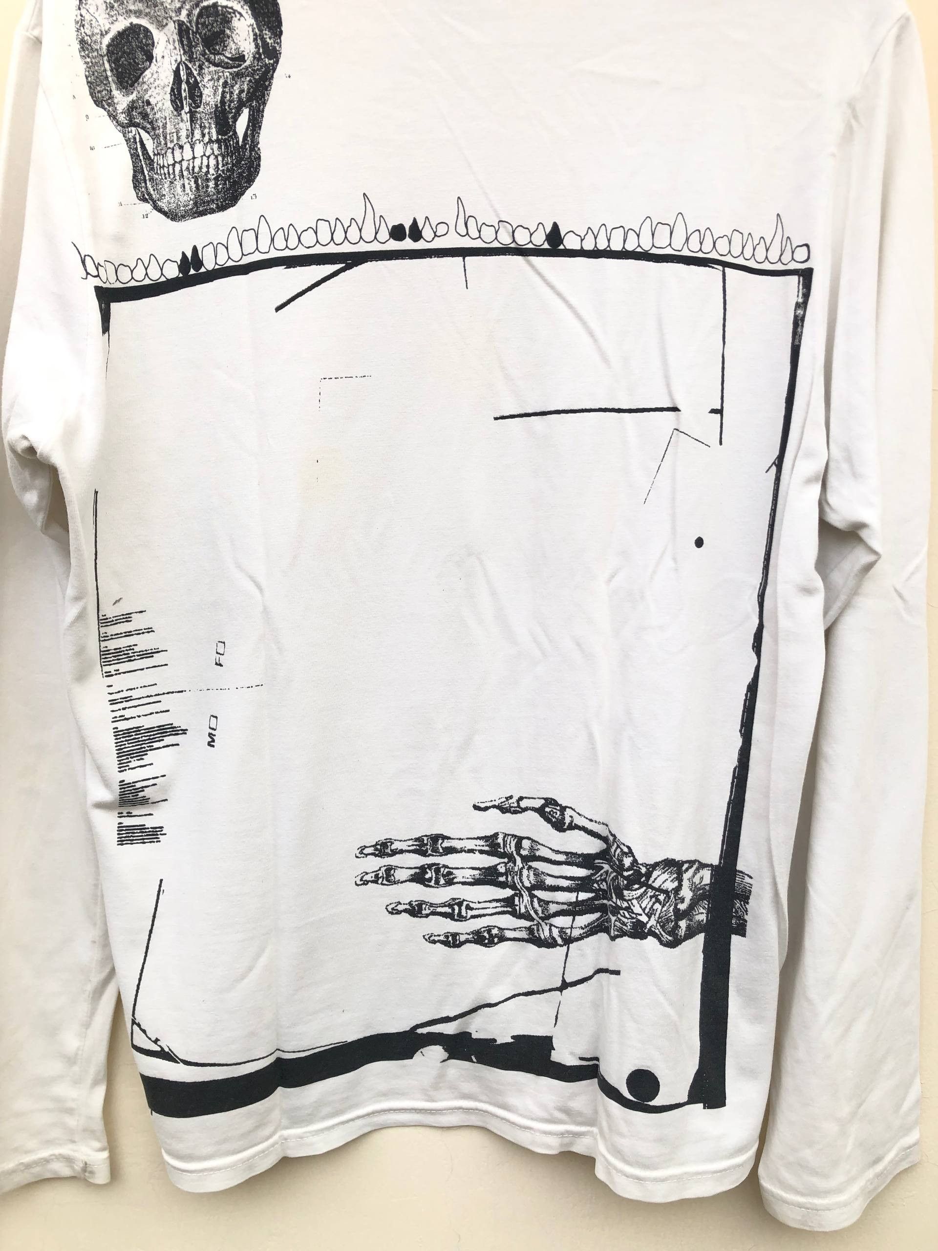If Six Was Nine 2#1 Rock Skull word long sleeve poem vkei style y2k japanese Size US M / EU 48-50 / 2 - 3 Thumbnail