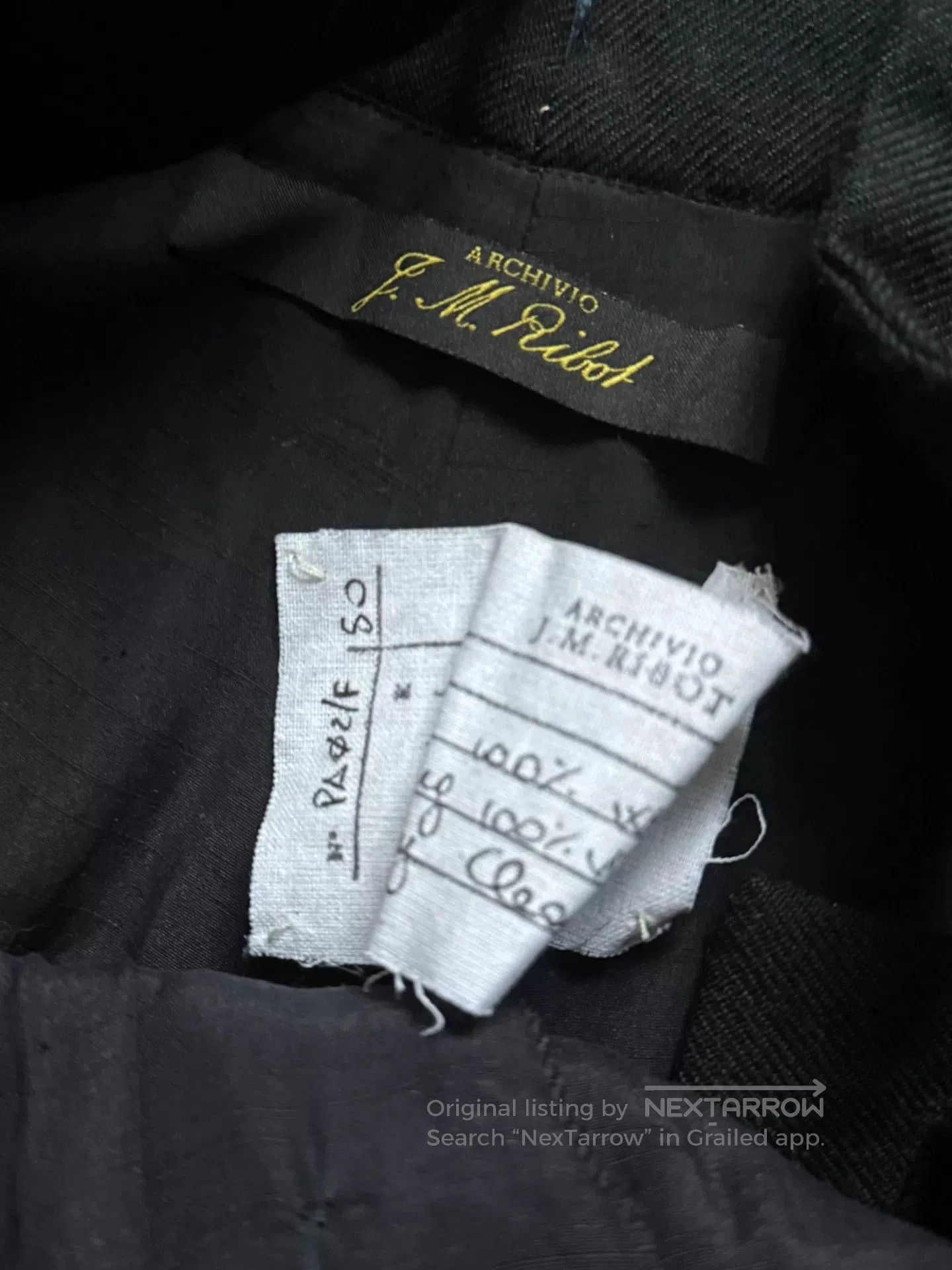 Archivio J.M. Ribot Archivio J.M Robit 1930 Wool Wide. Size US 43 - 5 Thumbnail