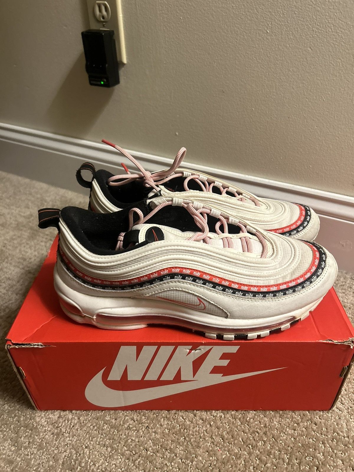 Nike Nike Air Max 97 Script Swoosh Size US 9 / EU 42 - 2 Thumbnail