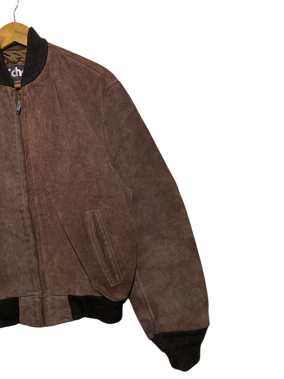 Genuine Leather × Schott 🔥VTG SCHOTT NYC SUEDE LEATHER BROWN JACKETS Size US M / EU 48-50 / 2 - 3 Thumbnail