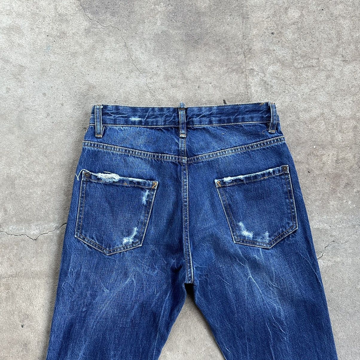 Dsquared2 Vintage Dsquared2 2016 Luxury Denim Jeans Made In Italy Size US 29 - 6 Thumbnail