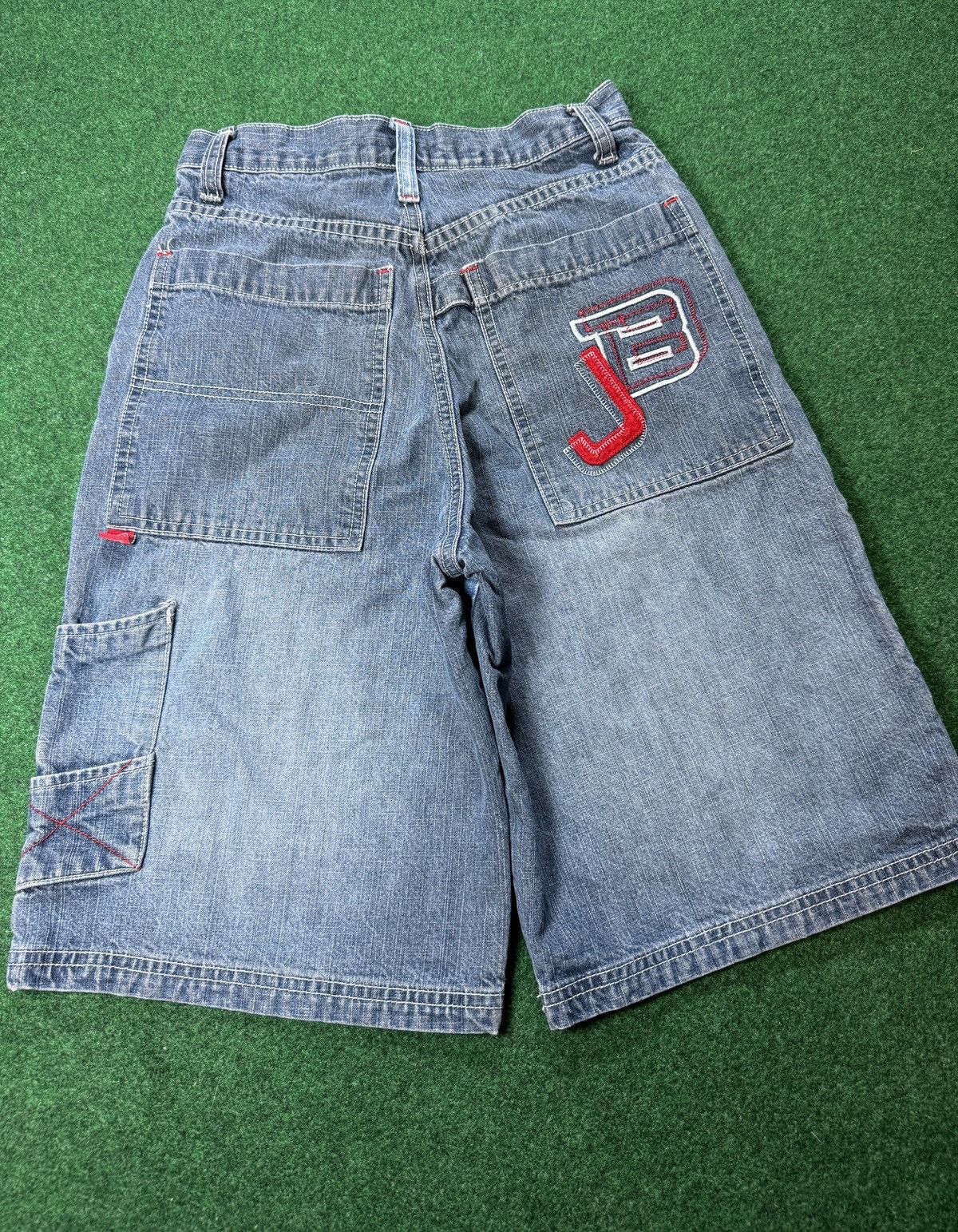 Joe Boxer × Southpole Y2K Southpole Style Jorts Baggy Denim Shorts Size US 26 / EU 42 - 2 Thumbnail
