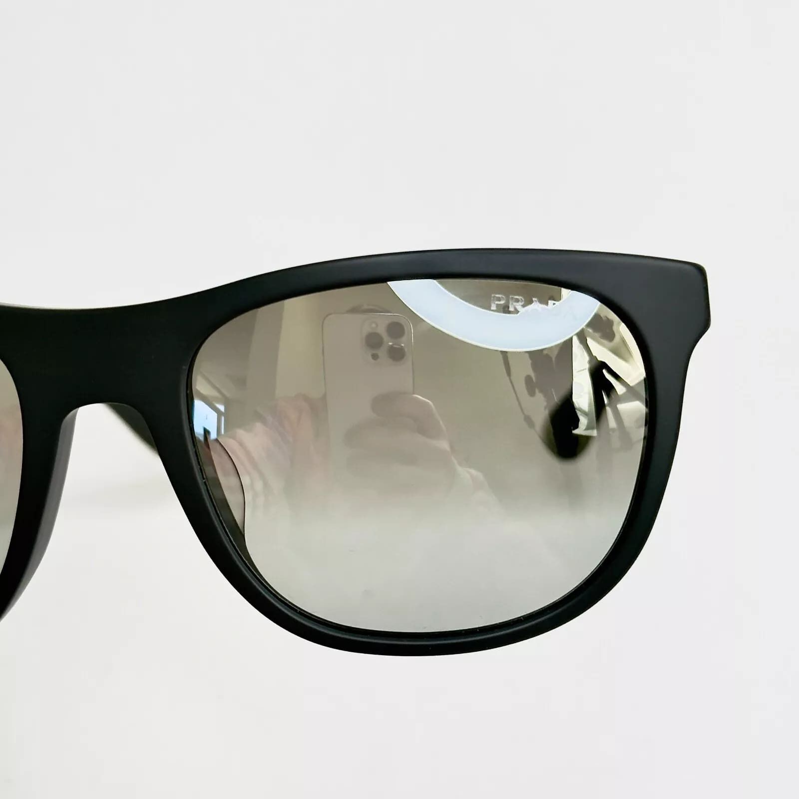 Prada PRADA PR04SS Matte Black Ruthenium Sport Sunglasses 04S 04ss Size ONE SIZE - 7 Thumbnail