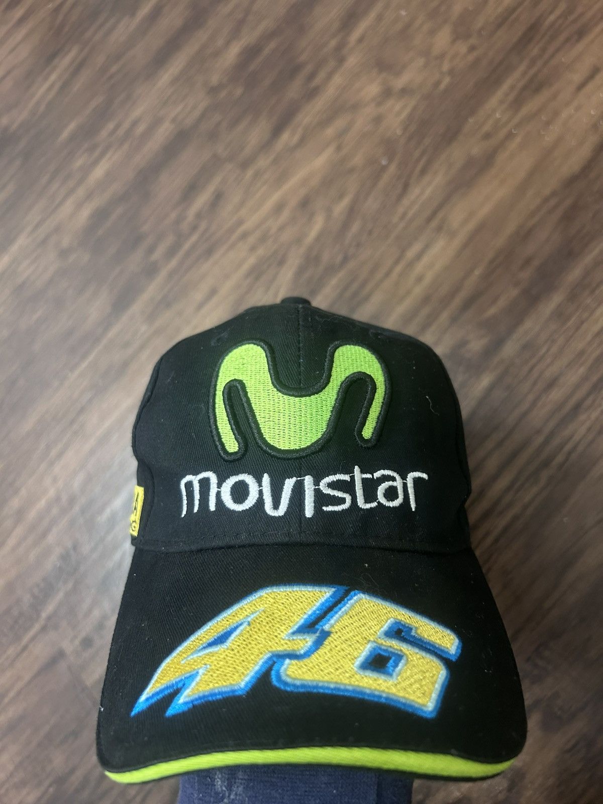 Vintage × Yamaha Valentino Rossi racing motor cross Yamaha hat y2k Size ONE SIZE - 1 Thumbnail