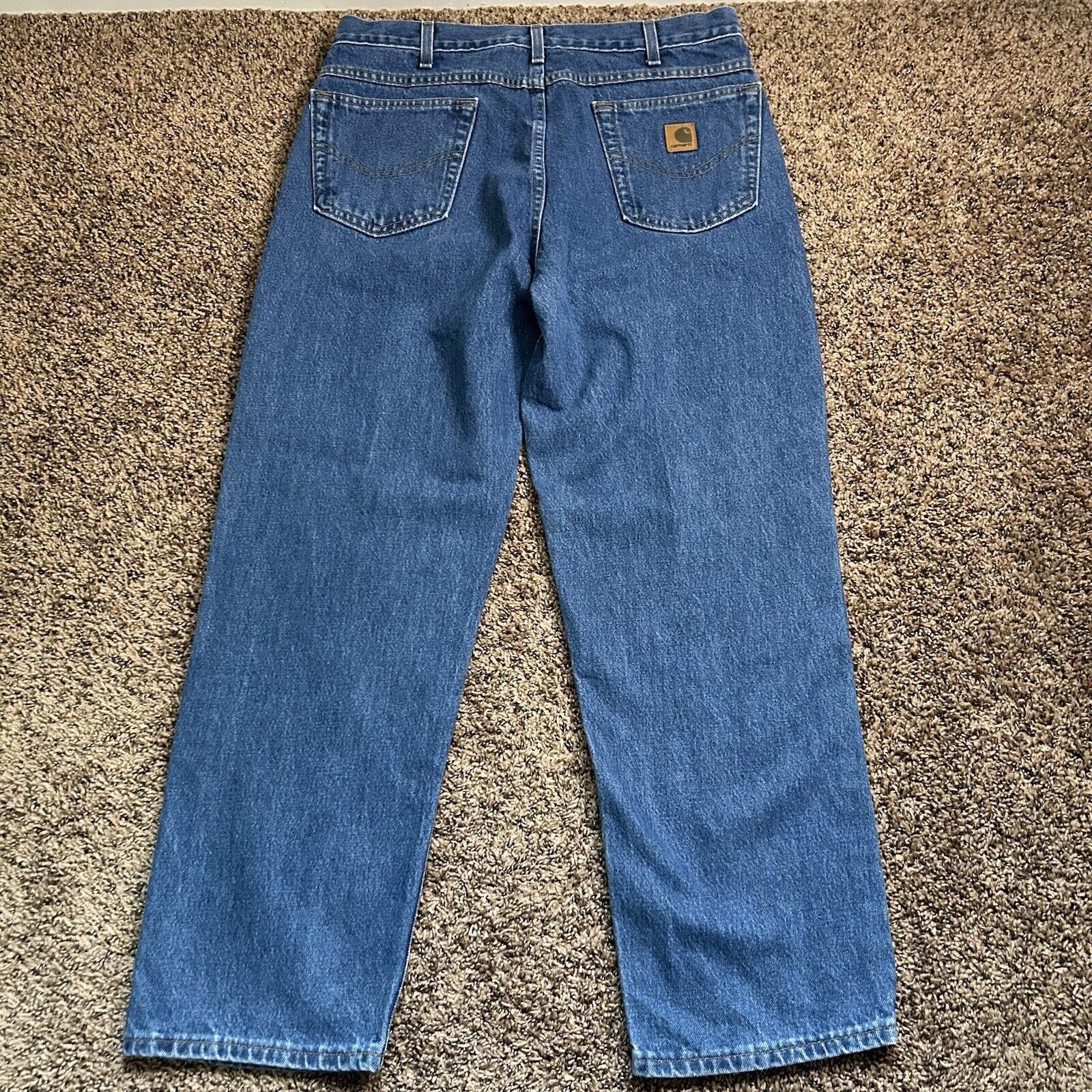Carhartt Carhartt B160 DST Jeans 36x30 Relaxed Fit Straight Leg Denim Size US 36 / EU 52 - 8 Thumbnail