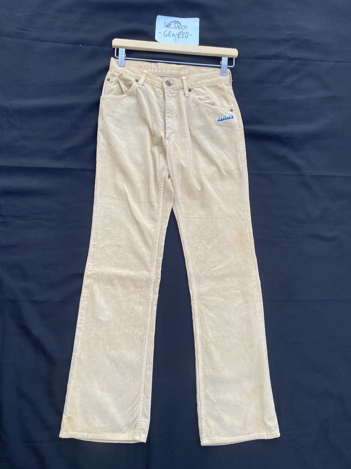 Hysteric Glamour Rare Vintage Hysteric Glamour Kinky Corduroy Pants Size US 27 - 1 Thumbnail