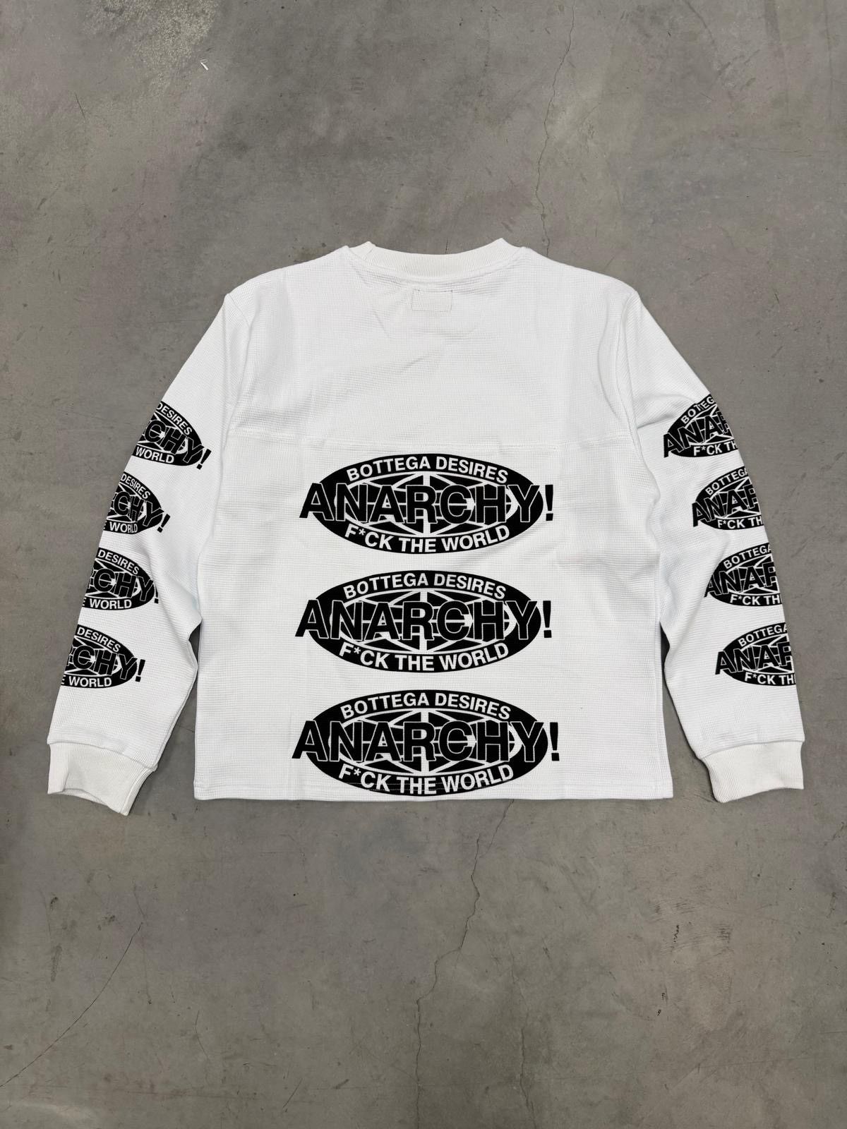 Bottega Desires Bottega Desires White Anarchy Long Sleeve Thermal Large Size US L / EU 52-54 / 3 - 4 Thumbnail