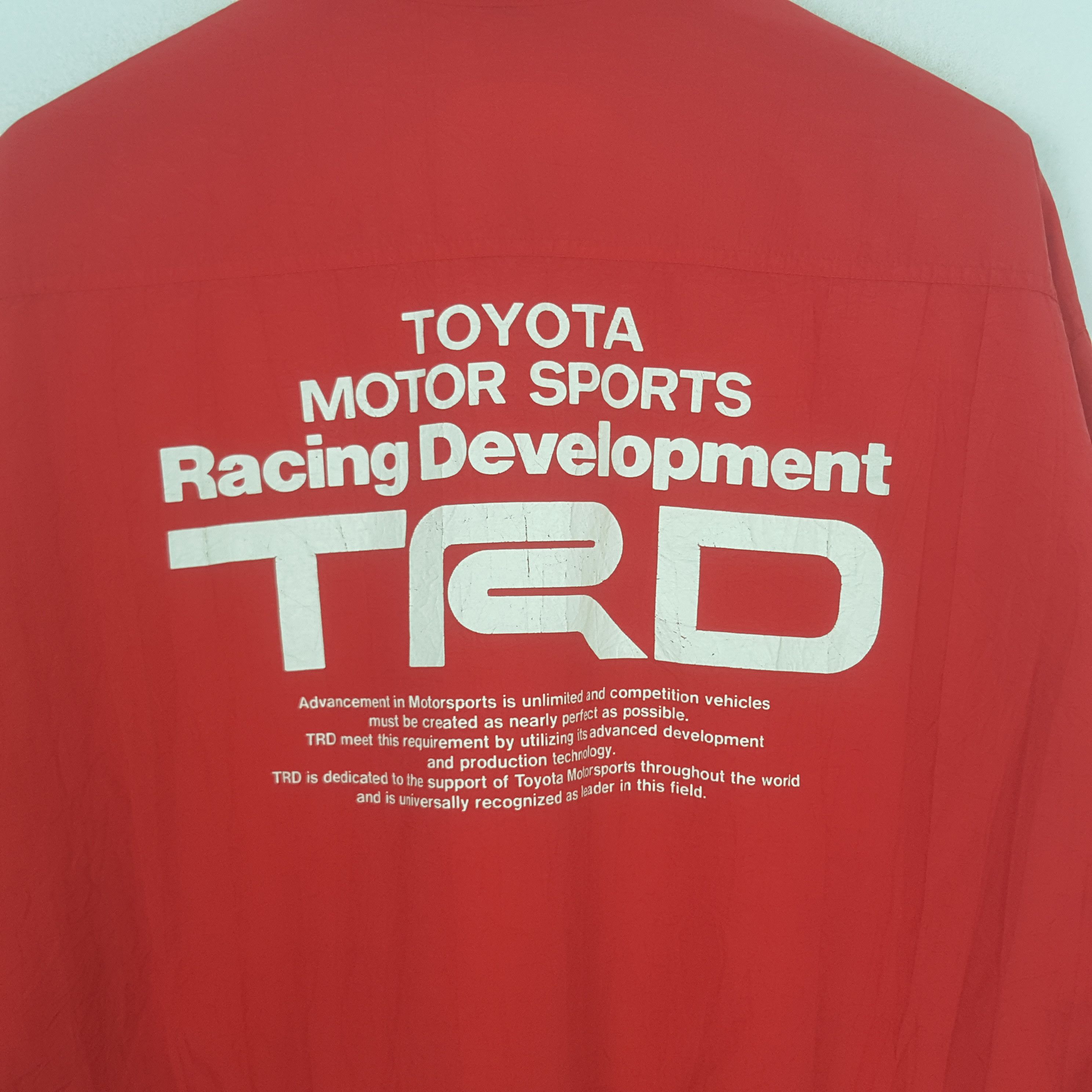 Japanese Brand Vintage Toyota Racing Development TRD Japanese Jacket C300N2 Size US XL / EU 56 / 4 - 2 Thumbnail