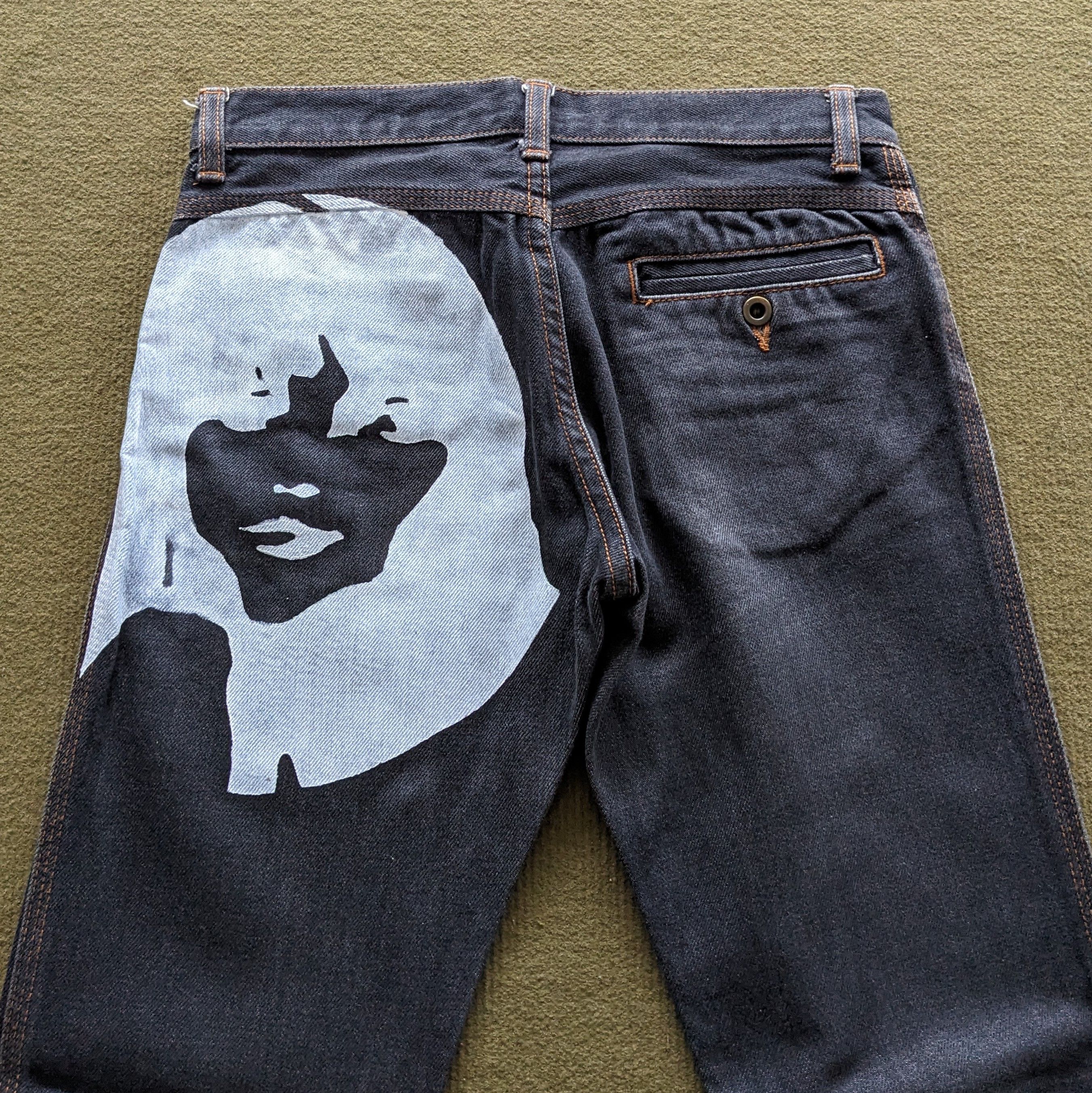Hysteric Glamour Vintage HYSTERIC GLAMOUR Japanese Fashion Brand Jeans Size US 26 / EU 42 - 2 Thumbnail