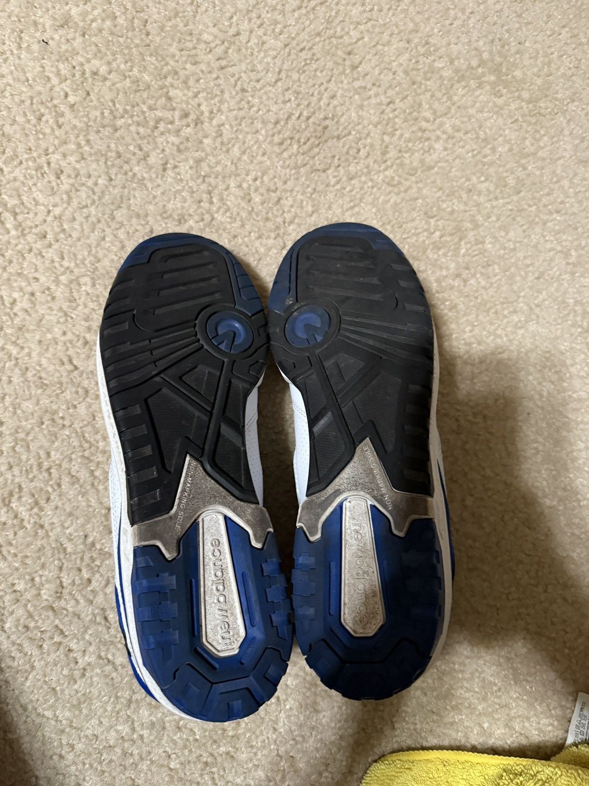 New Balance New Balance 550 Blue White Team Royal Size US 10.5 / EU 43-44 - 4 Thumbnail