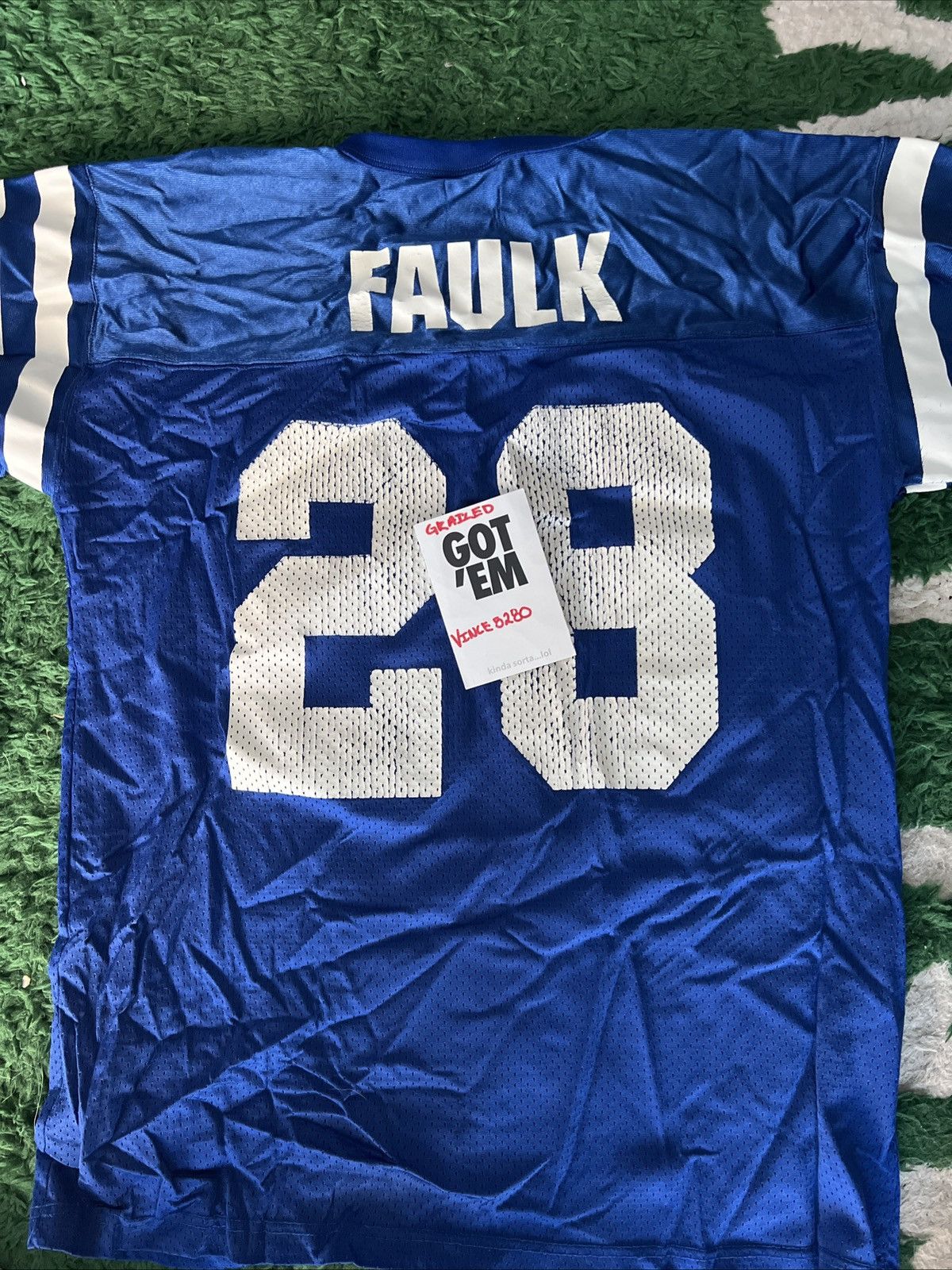 Starter Vintage x Indianapolis Colts x Marshall Faulk Size US L / EU 52-54 / 3 - 1 Thumbnail