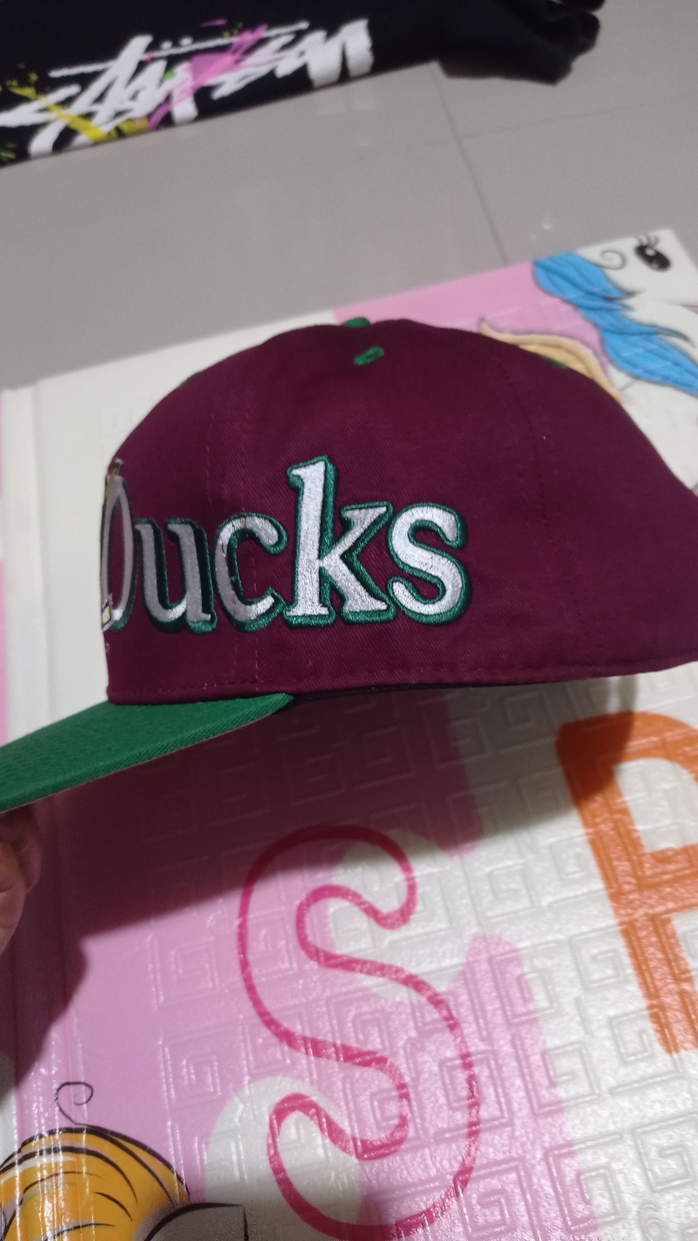 Starter Might Ducks Starter Snapback by the right hat Size 36 - 5 Thumbnail
