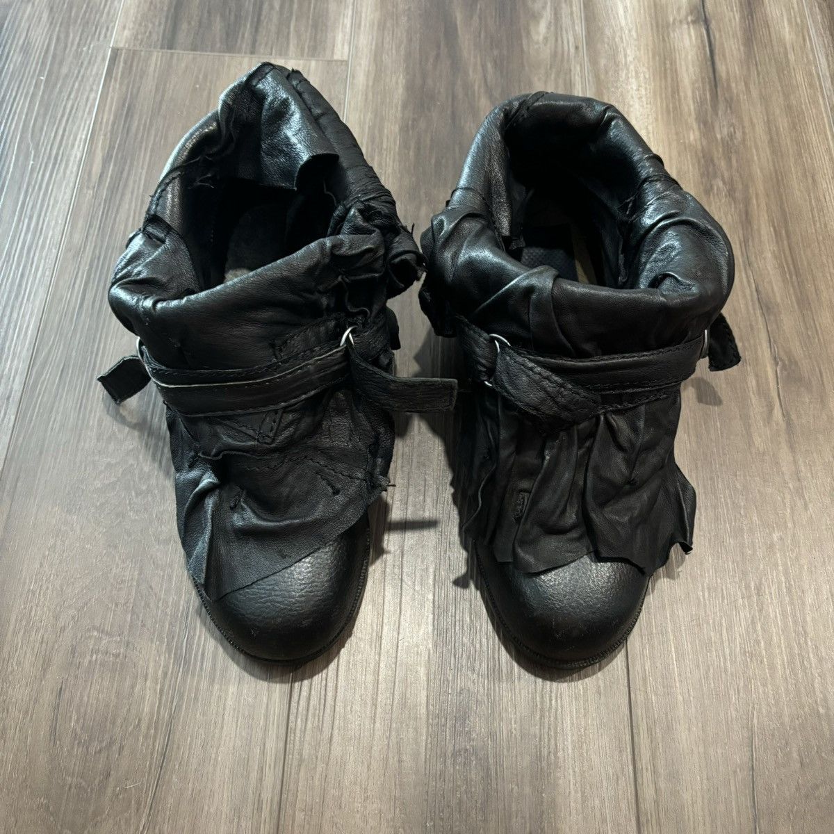 Yasuyuki Ishii Yasuyuki Ishii SS10 Apocalypse foldable combat boots Size US 10.5 / EU 43-44 - 4 Thumbnail