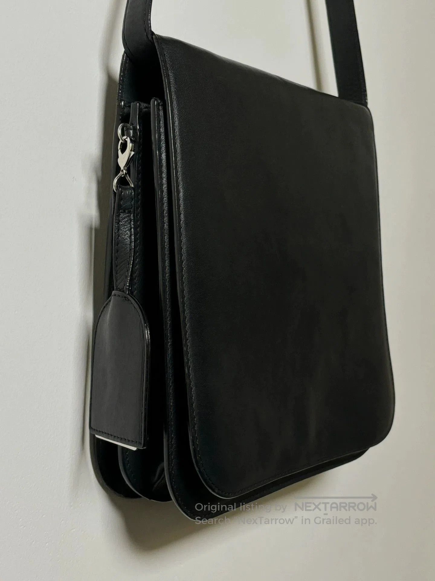 Maison Margiela Black Leather Crossbody Bag. Size ONE SIZE - 5 Thumbnail