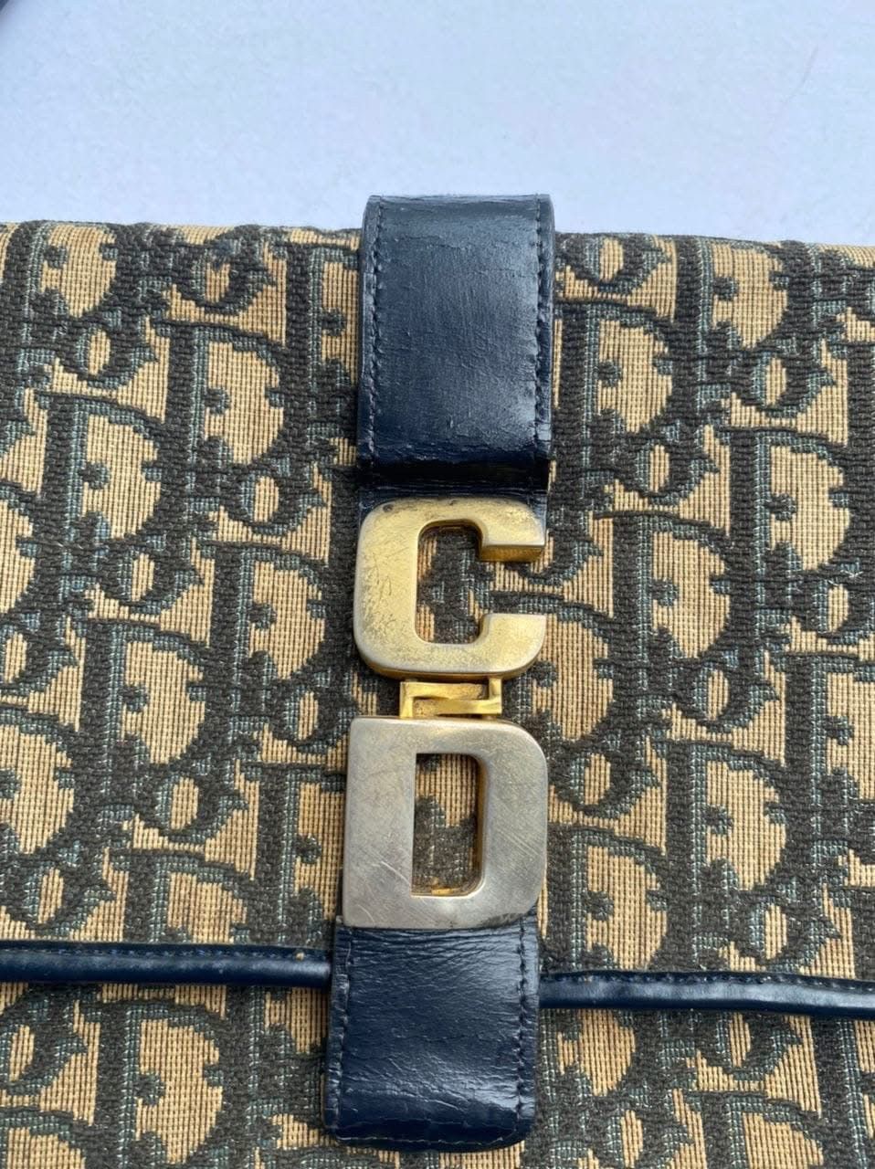 Christian Dior Monsieur × Dior Authentic Vintage CHRISTIAN DIOR Oblique Monogram logo sling Size ONE SIZE - 6 Thumbnail