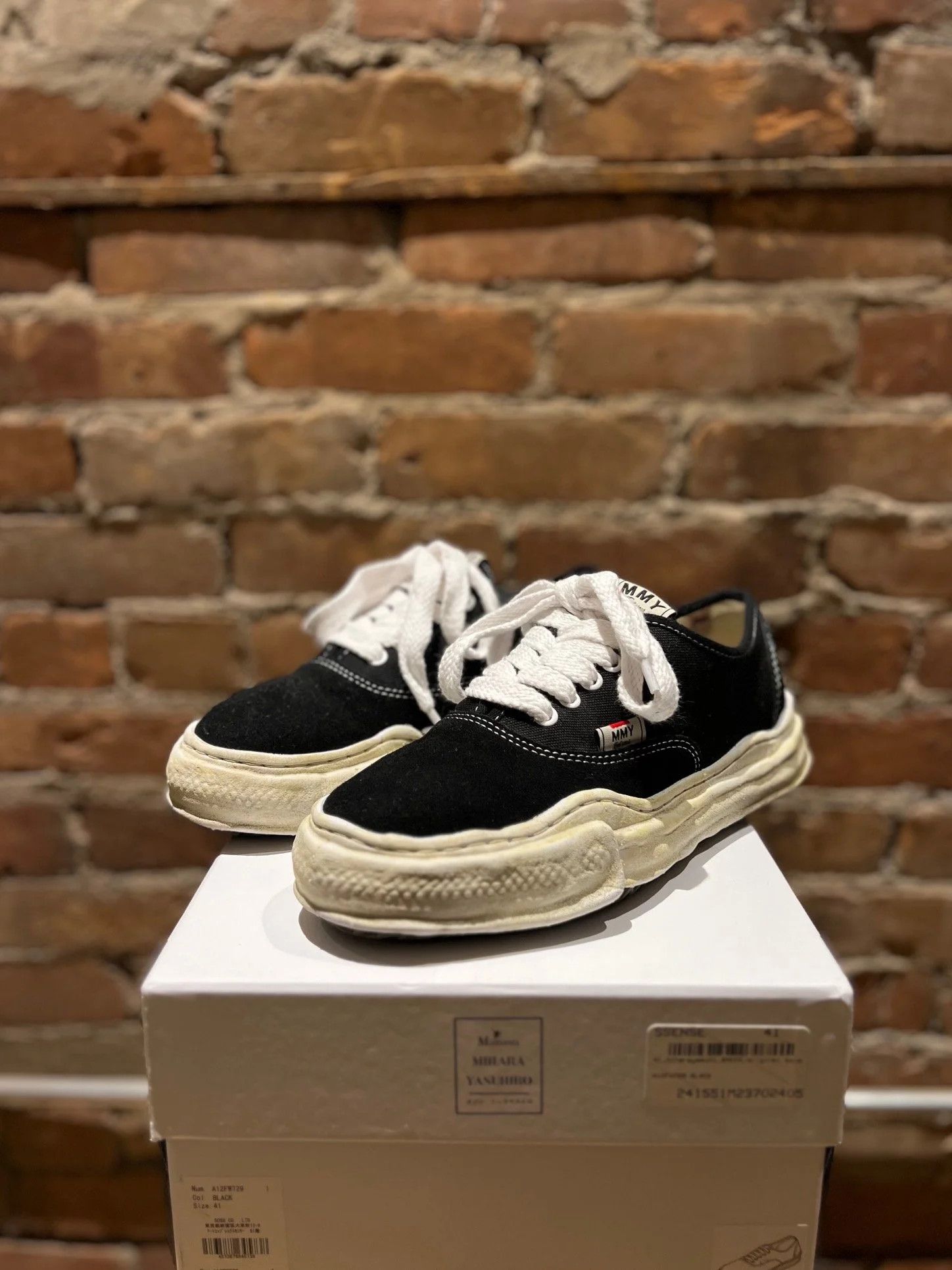 Maison MIHARA YASUHIRO Maison Mihara Yasuhiro BAKER Low “Original Sole” Sneaker Size US 8 / EU 41 - 1 Thumbnail