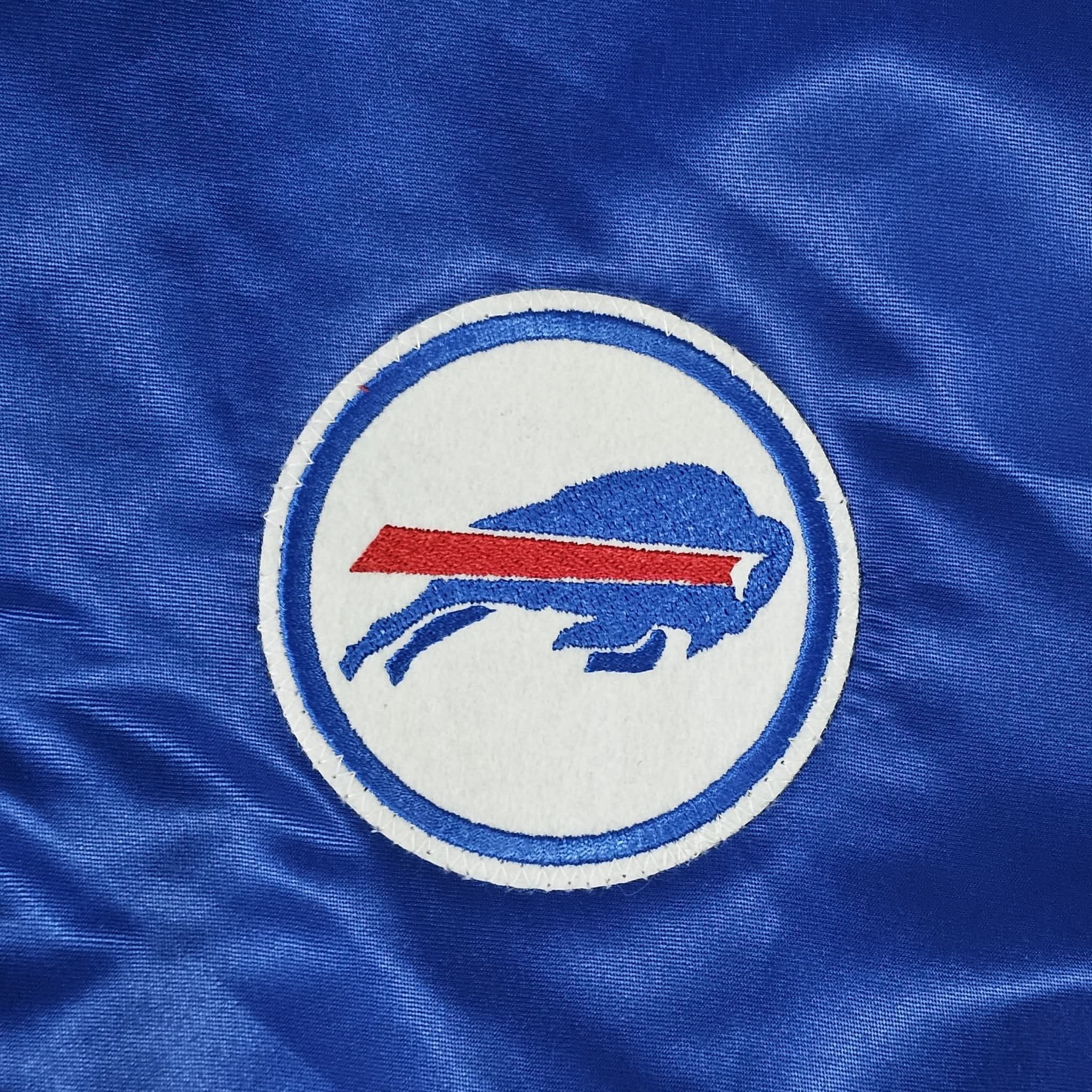 The Game Buffalo Bills Vintage 80s Starter Style Satin Bomber Jacket Size US XXL / EU 58 / 5 - 5 Thumbnail