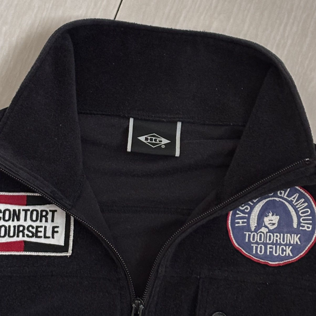 Hysteric Glamour × Japanese Brand Hysteric Glamour Too Drunk to Fuck track jacket Size US S / EU 44-46 / 1 - 3 Thumbnail