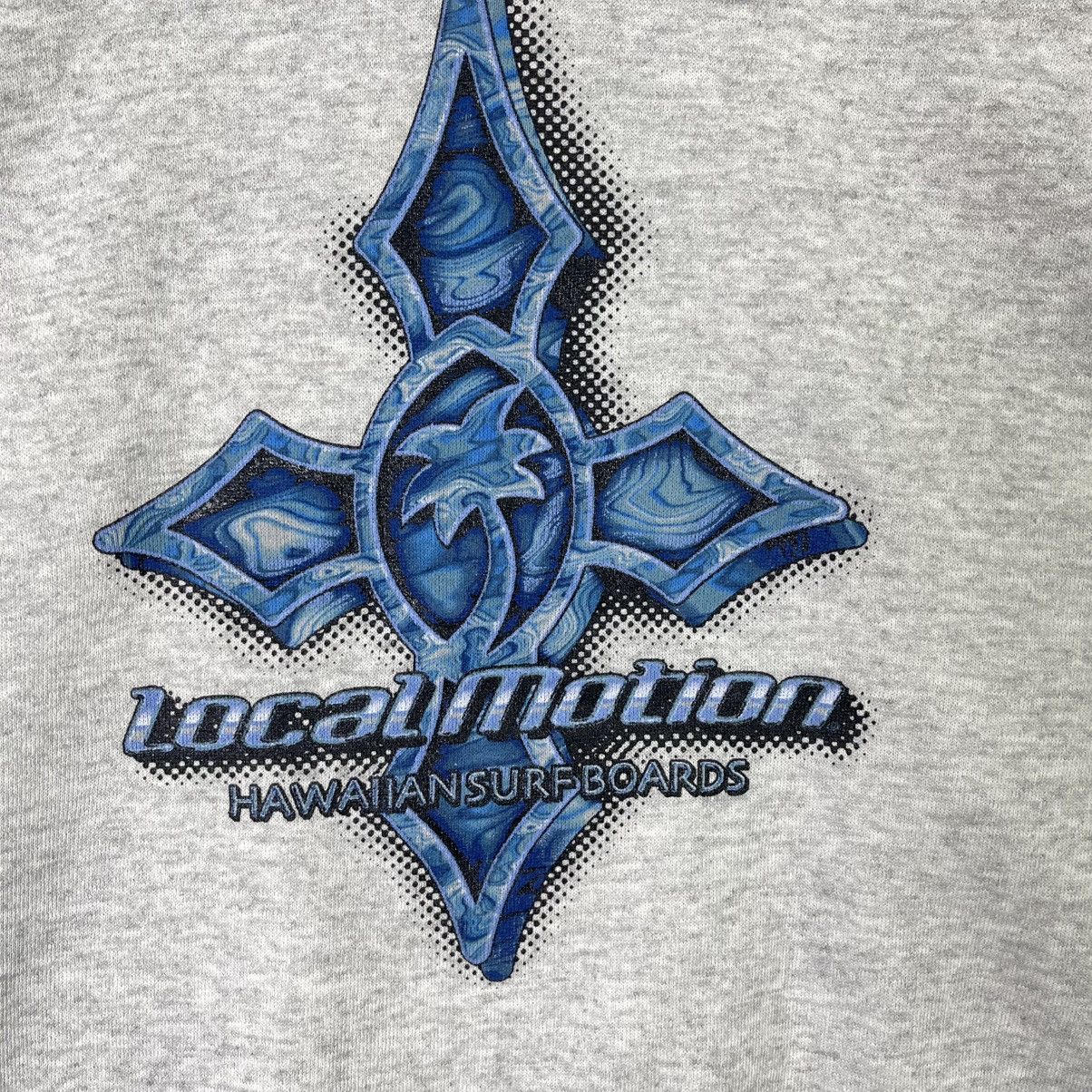 Vintage 90s Local Motion Hawaii Back Logo Sweatshirt Size US L / EU 52-54 / 3 - 2 Thumbnail