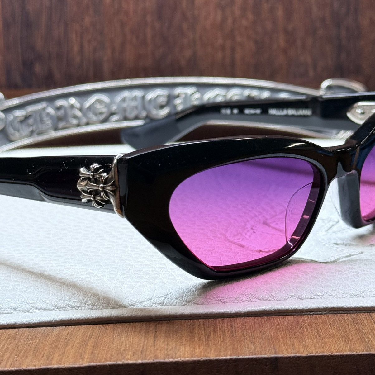 Chrome Hearts Chrome Hearts HALLLA BALUUUU ‘Euphoria’ Sunglasses Size ONE SIZE - 5 Thumbnail