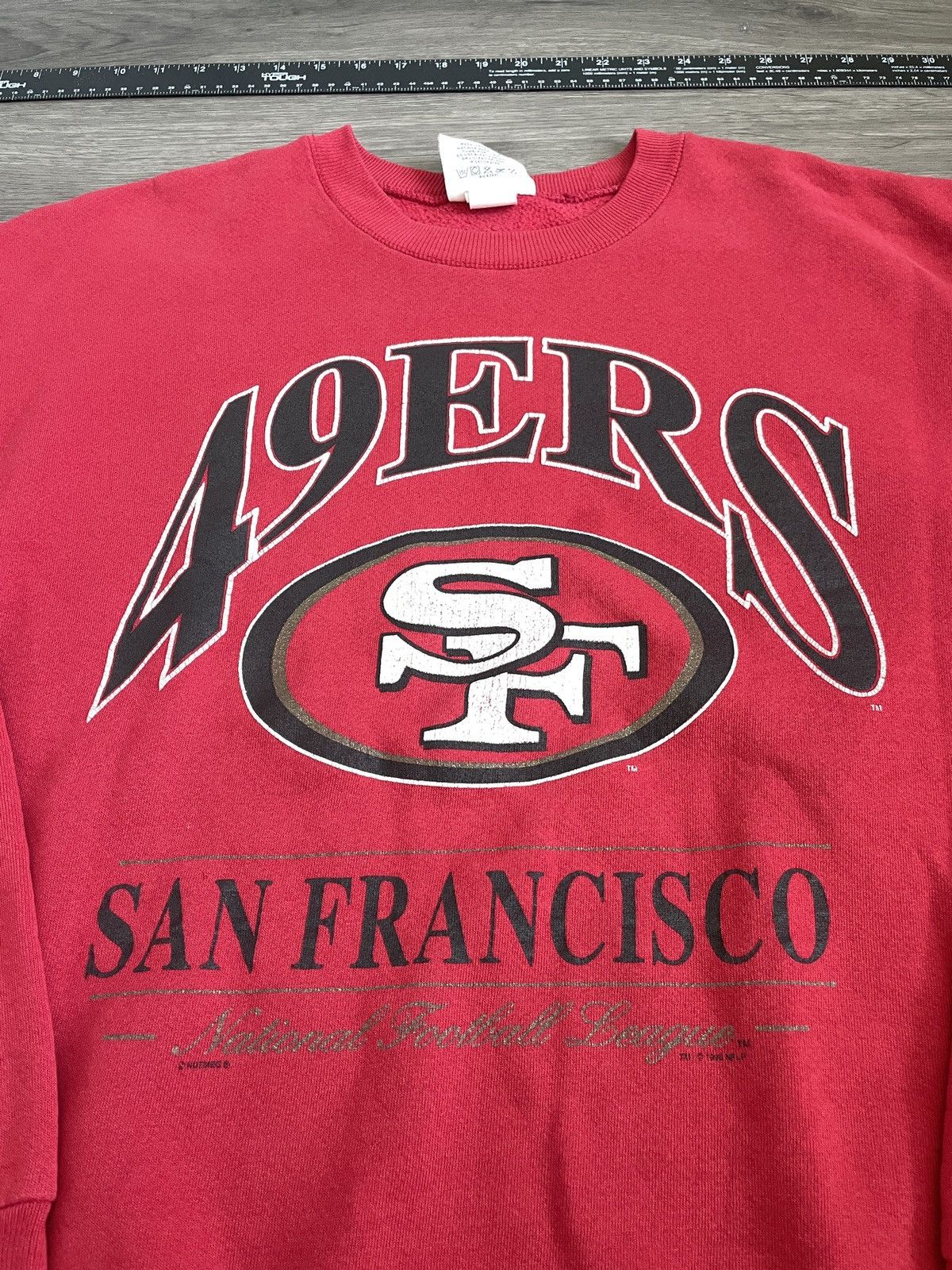 NFL Vintage 90’s Lee Sport “San Francisco 49ers” Sweater (Sz.XL) Size US XL / EU 56 / 4 - 2 Thumbnail