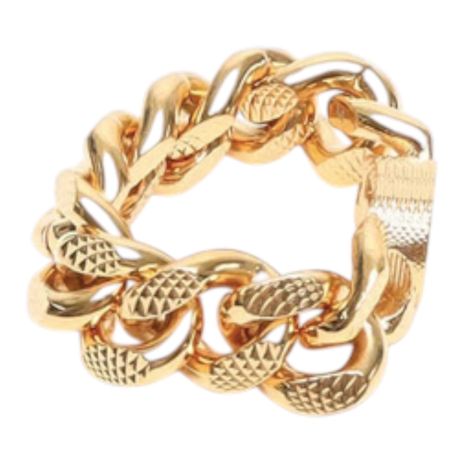 Gucci Ring Gucci Interlocking Bold Gold Size ONE SIZE - 7 Thumbnail