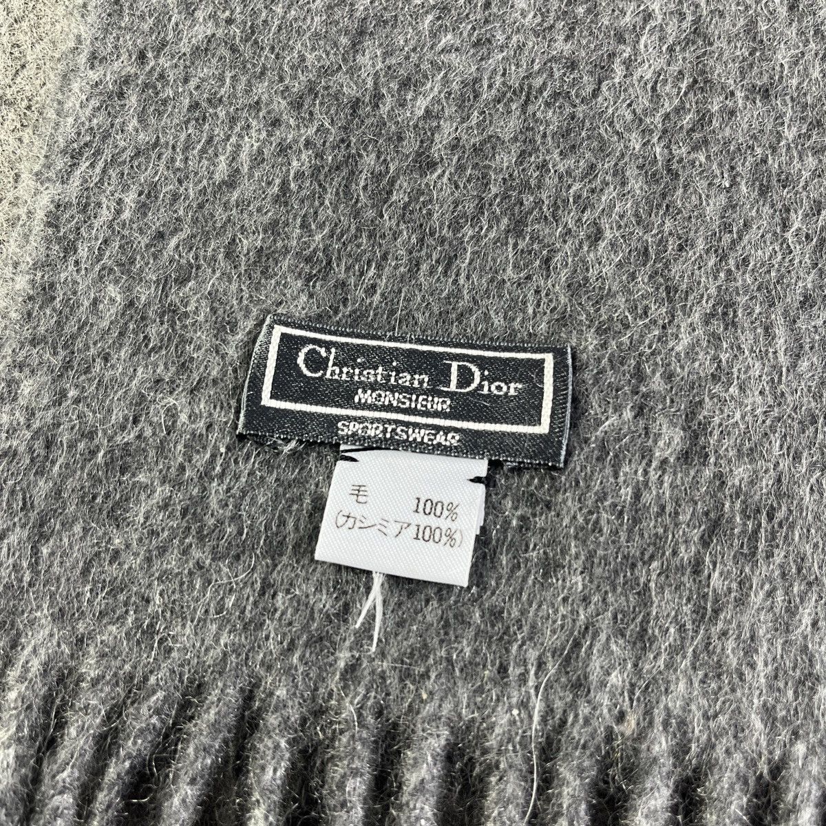Christian Dior Monsieur × Vintage Christian Dior Monsieur Scarf / Muffler / Neckwear T828 Size ONE SIZE - 7 Thumbnail