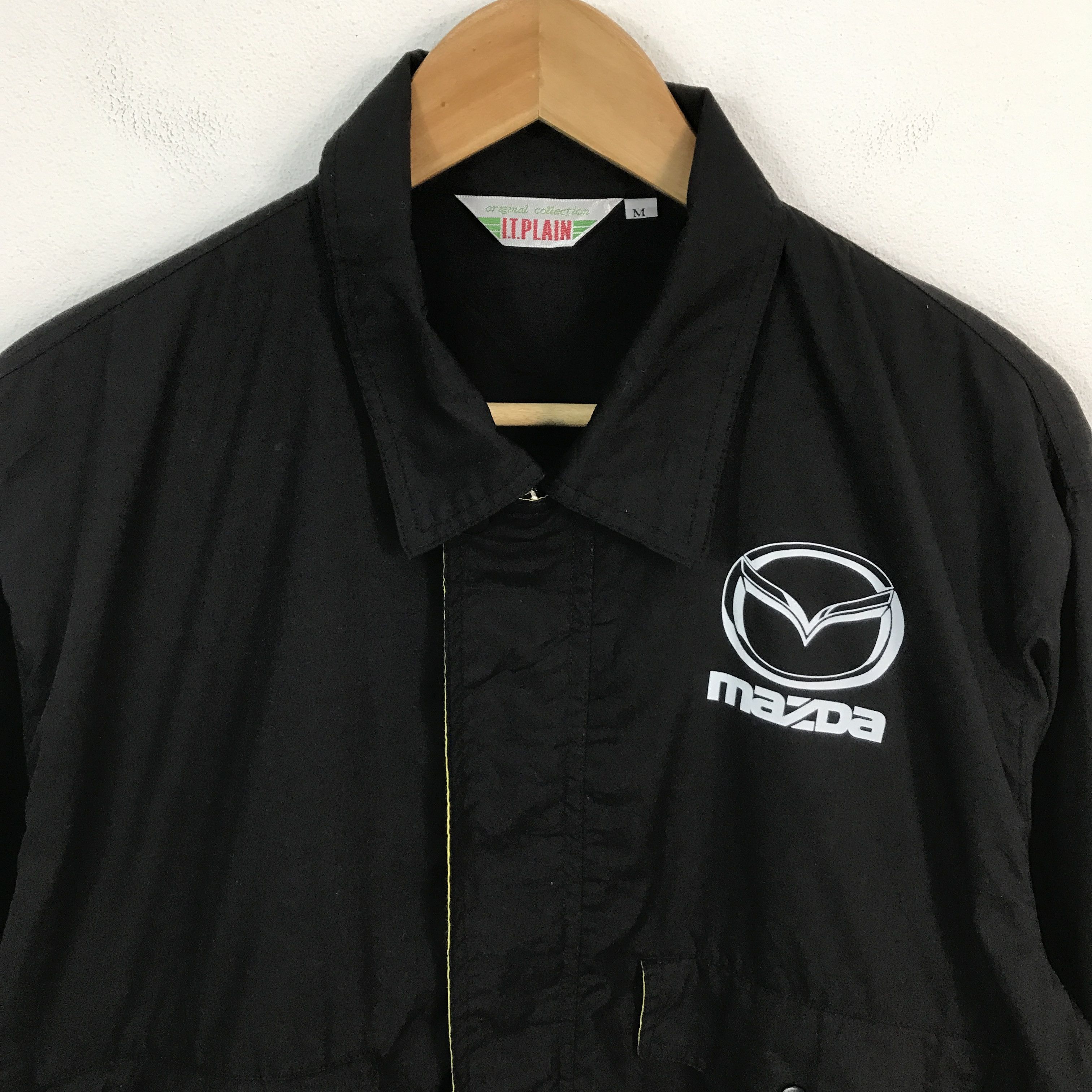 Japanese Brand Vtg Mazda Racing black Japan jacket Size US M / EU 48-50 / 2 - 3 Thumbnail