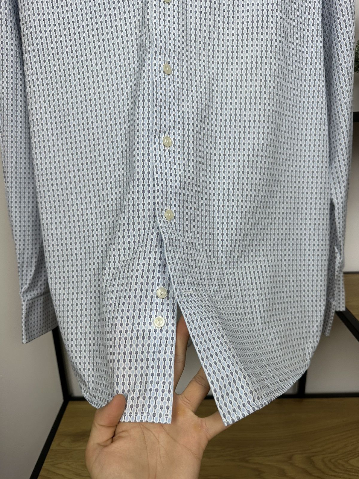 Eton Recent Eton Shirt Monogram Tennis Rackets Size 15/39 Men’s Size US M / EU 48-50 / 2 - 5 Thumbnail