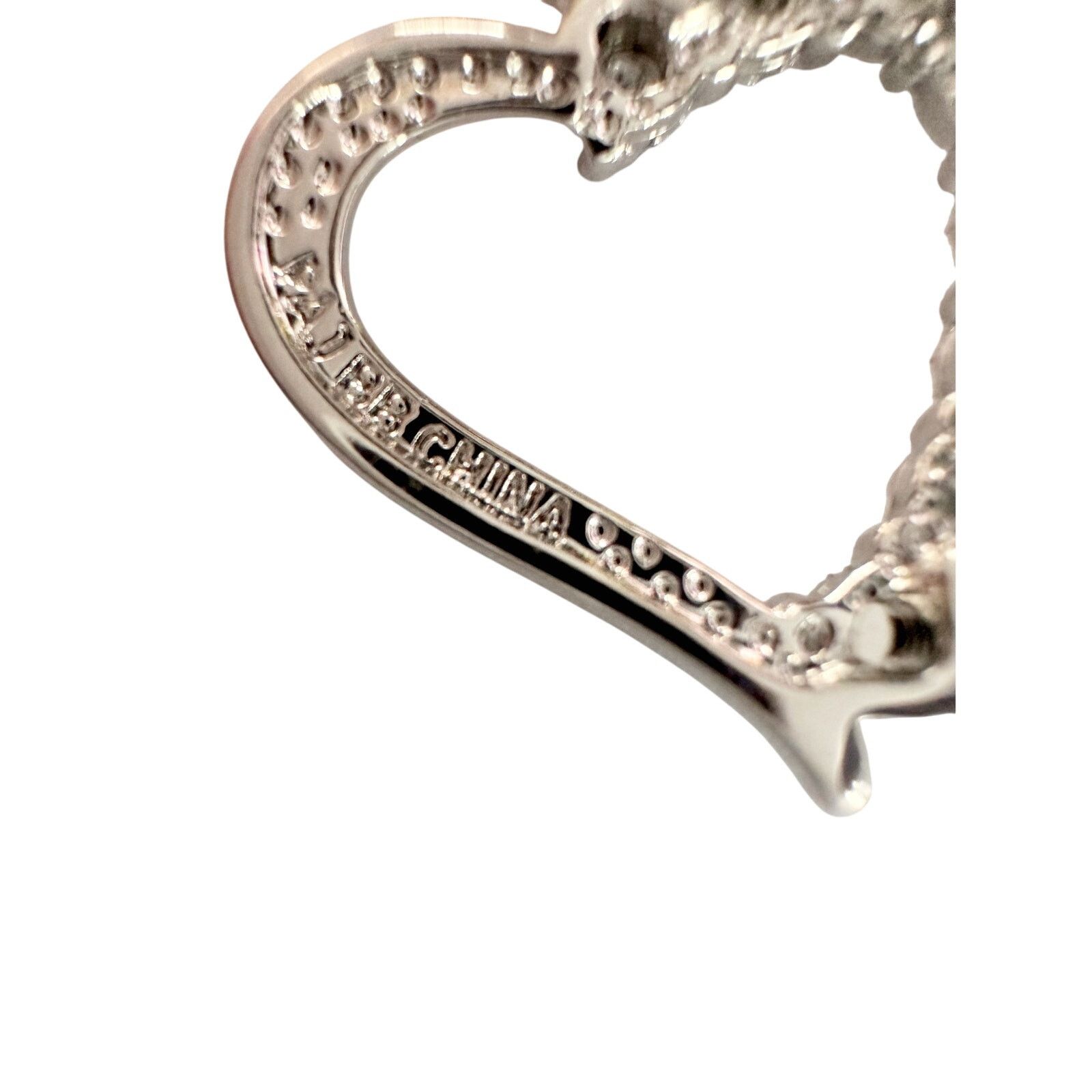 Other Beautiful Heart Necklace - Illusion Set Diamond Accent Size ONE SIZE - 13 Thumbnail