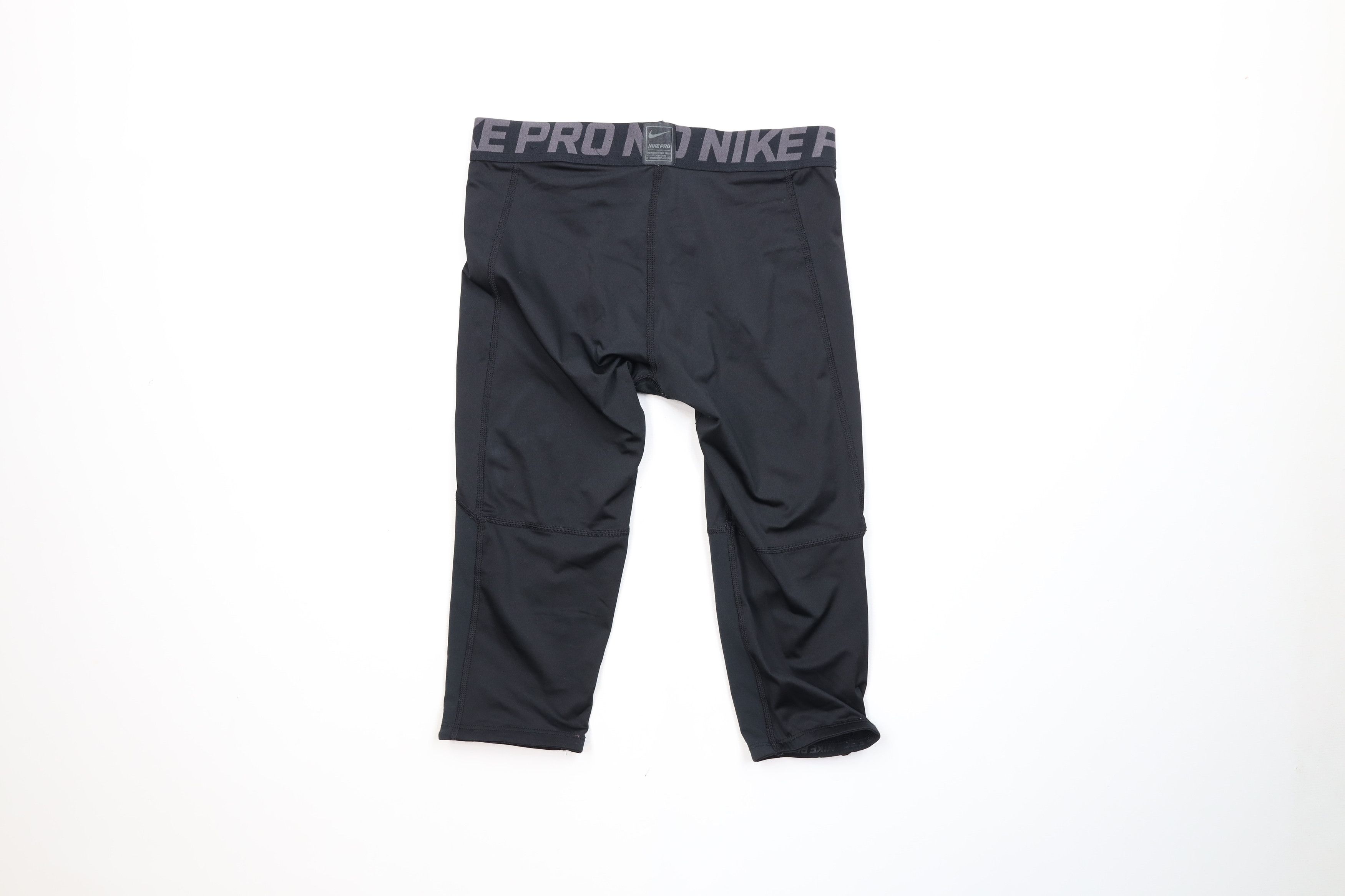 Nike Nike Pro Basketball Training Spandex Pants Capris Black Size US 36 / EU 52 - 8 Thumbnail