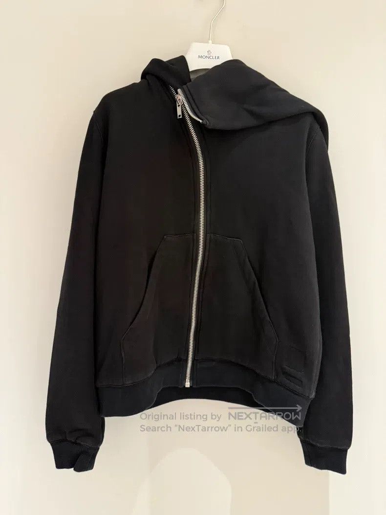 RICK OWENS Wizard Hat Hooded Sweatshirt Jacket - Fleece Li