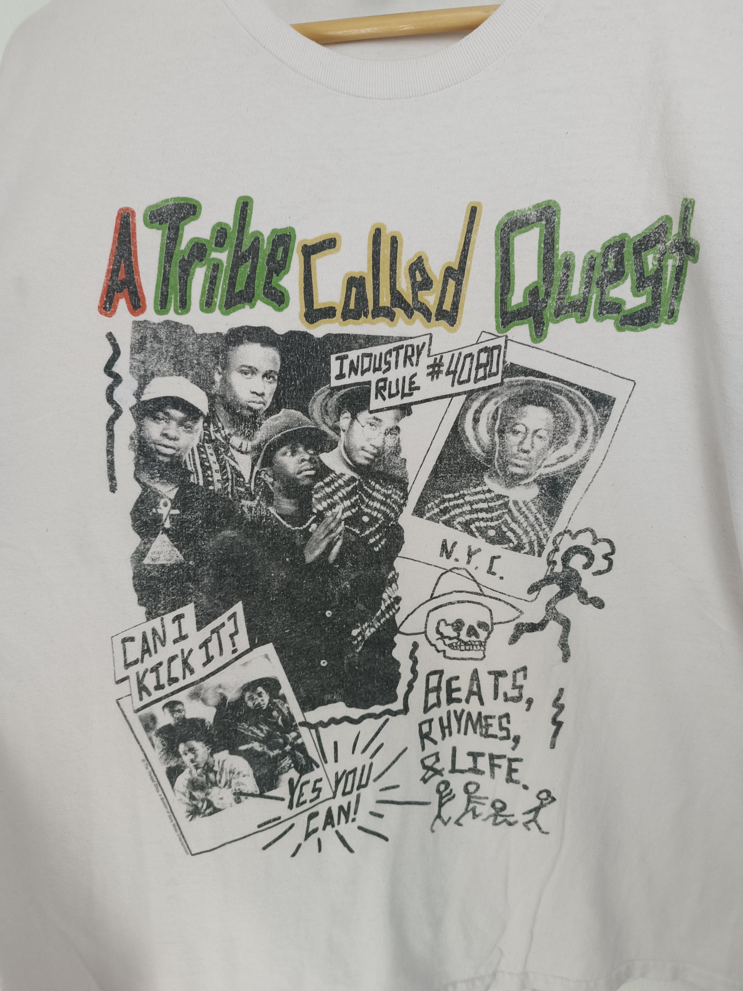 Rap Tees VINTAGE A TRIBE CALLED QUEST FADED TEE wutang nwa dre Size US L / EU 52-54 / 3 - 12 Thumbnail