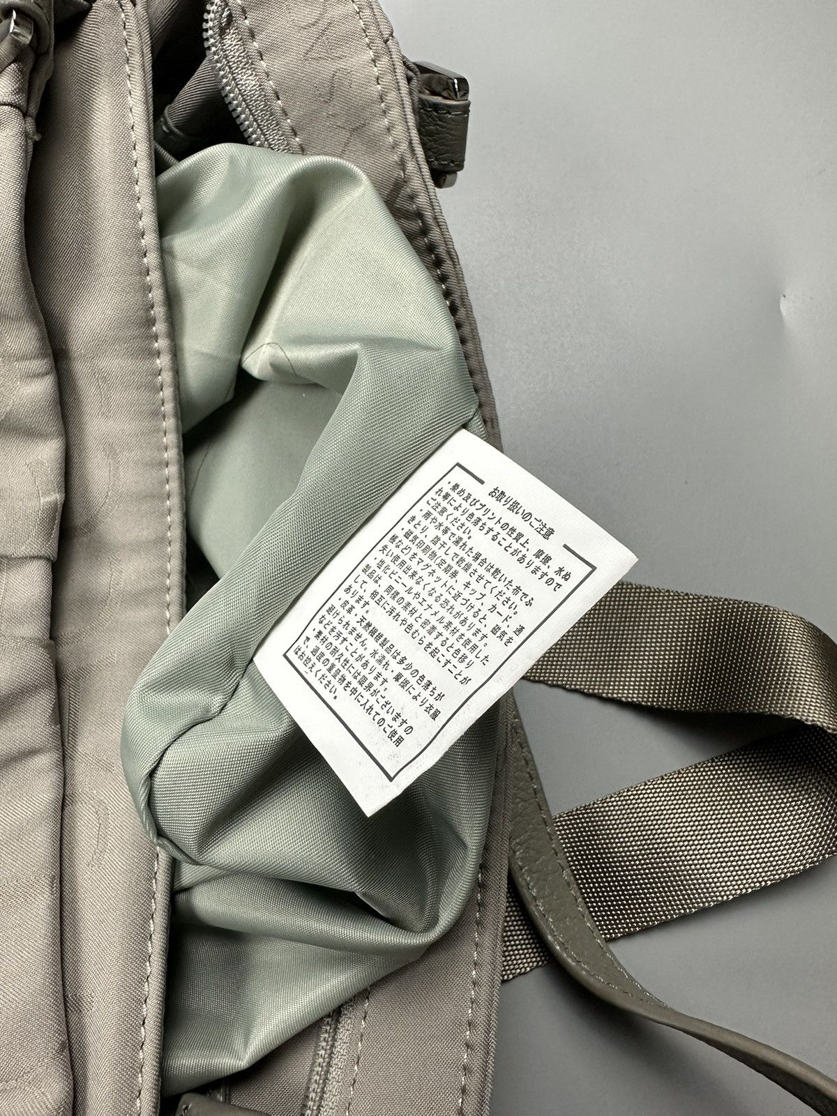 Y's × Yohji Yamamoto Y’saccs Yohji Yamamoto Full Printed 2 Way Sling/Shoulder Bag Size ONE SIZE - 11 Thumbnail