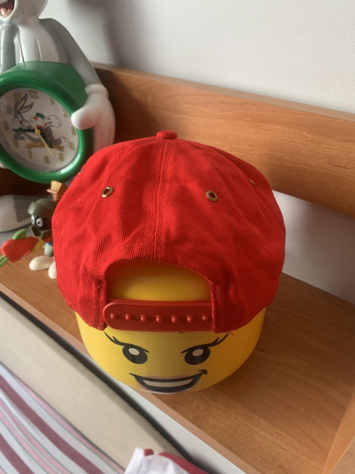 Vintage 90s Vintage Mars Chocolate Bar Candy Red Baseball Cap Size ONE SIZE - 2 Thumbnail