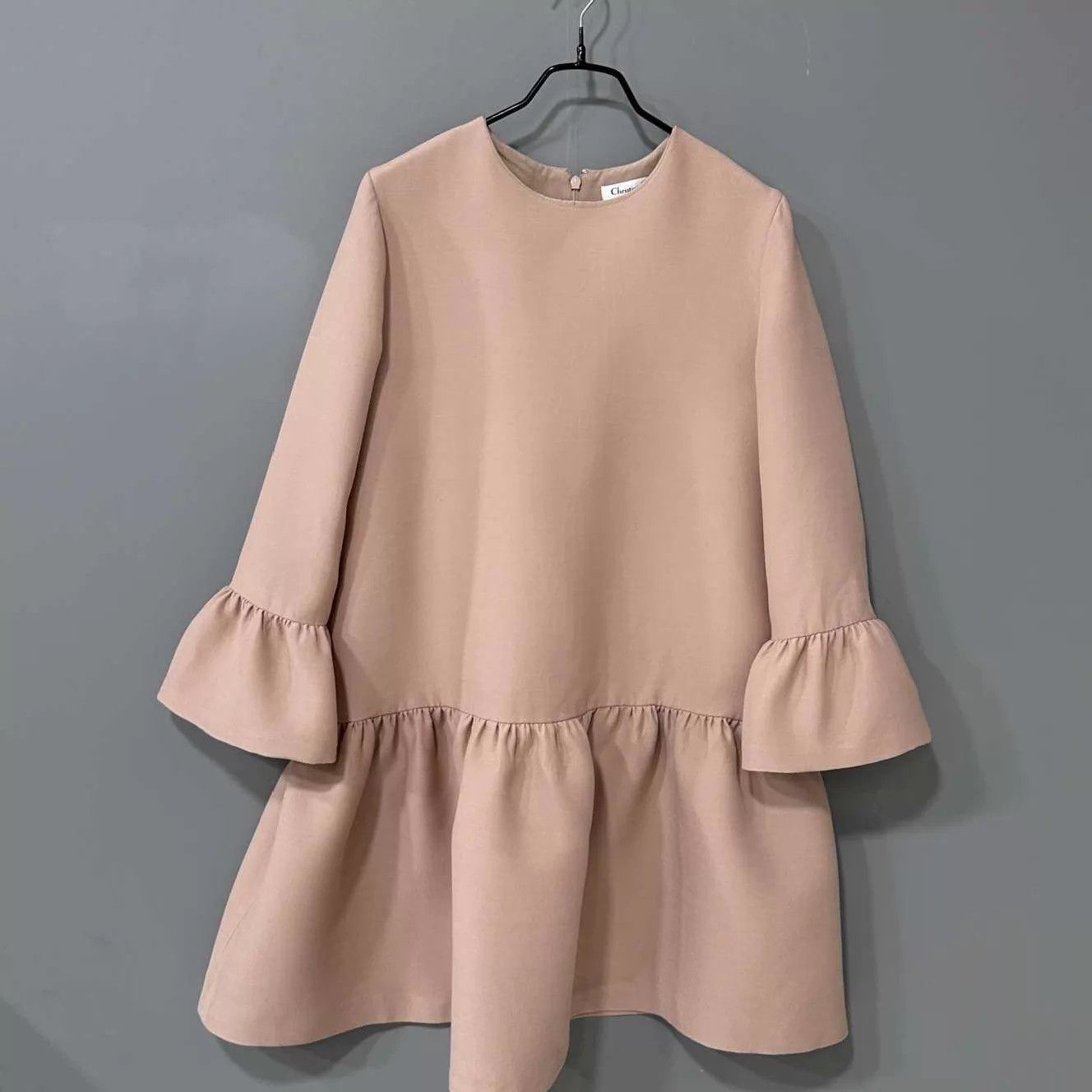 Dior Dior blush pink tailored silk-wool blend dress size 40 Size M / US 6-8 / IT 42-44 - 1 Thumbnail