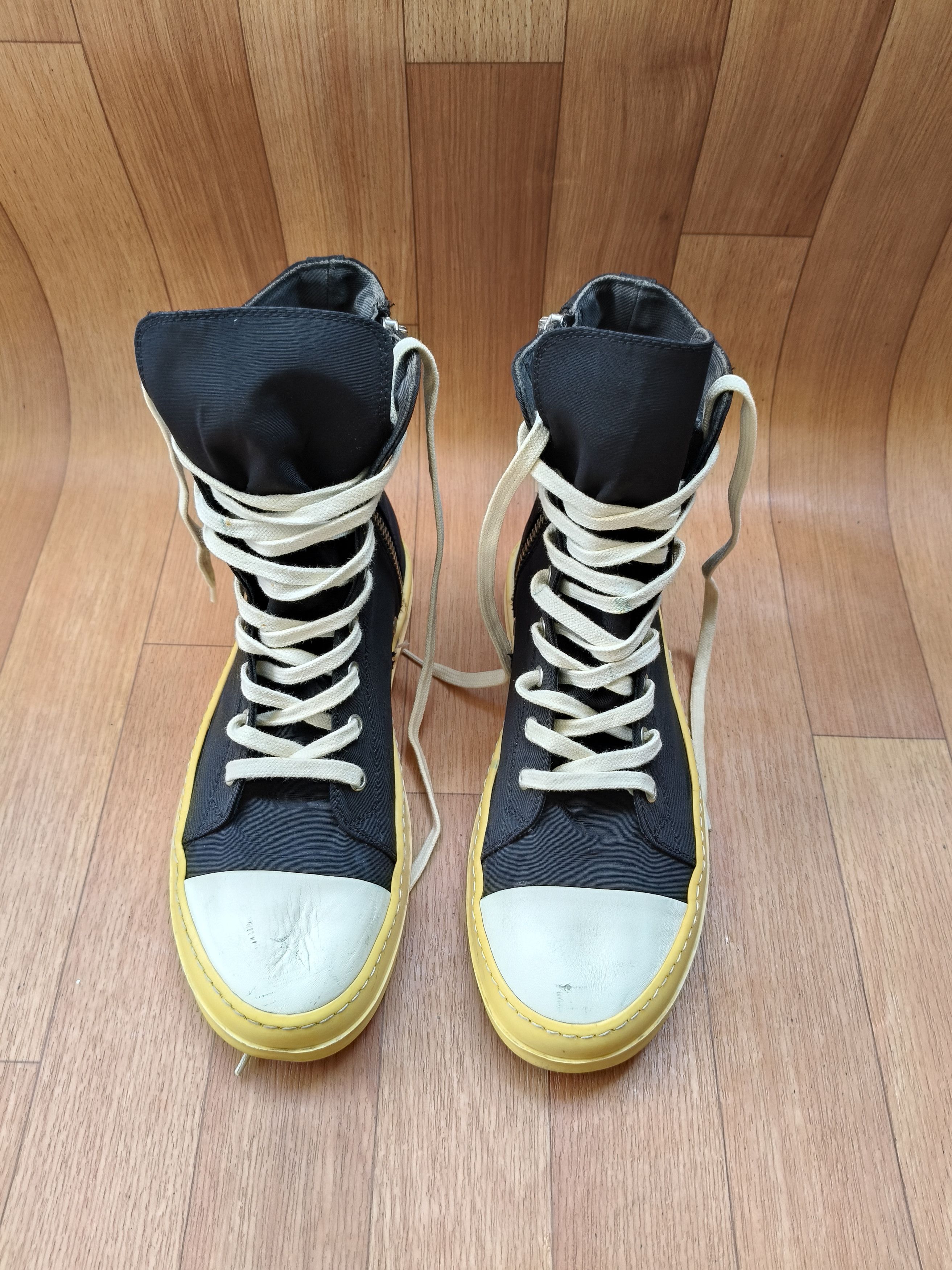 Rick Owens Drkshdw Rick Owens drkshdw hightop sneakers Size US 7.5 / EU 40-41 - 8 Thumbnail