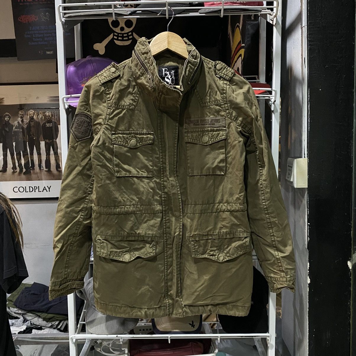 Evisu EVISU WOMEN’S ARMY PARKA JACKETS Size S / US 4 / IT 40 - 1 Thumbnail