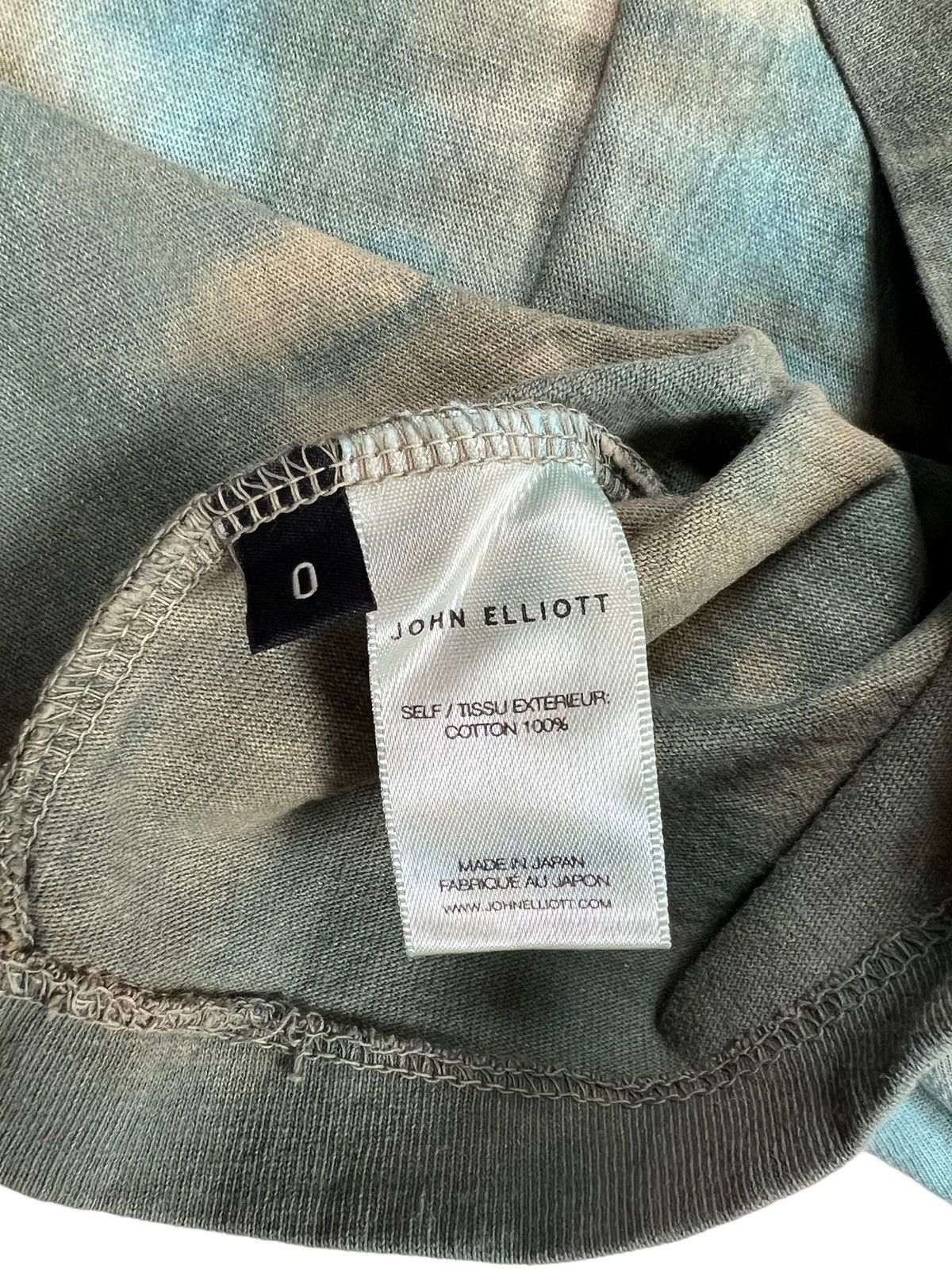 John Elliott John Elliott University Tee Sorrel Tie Dye Long Sleeve Shirt Size US XS / EU 42 / 0 - 5 Thumbnail