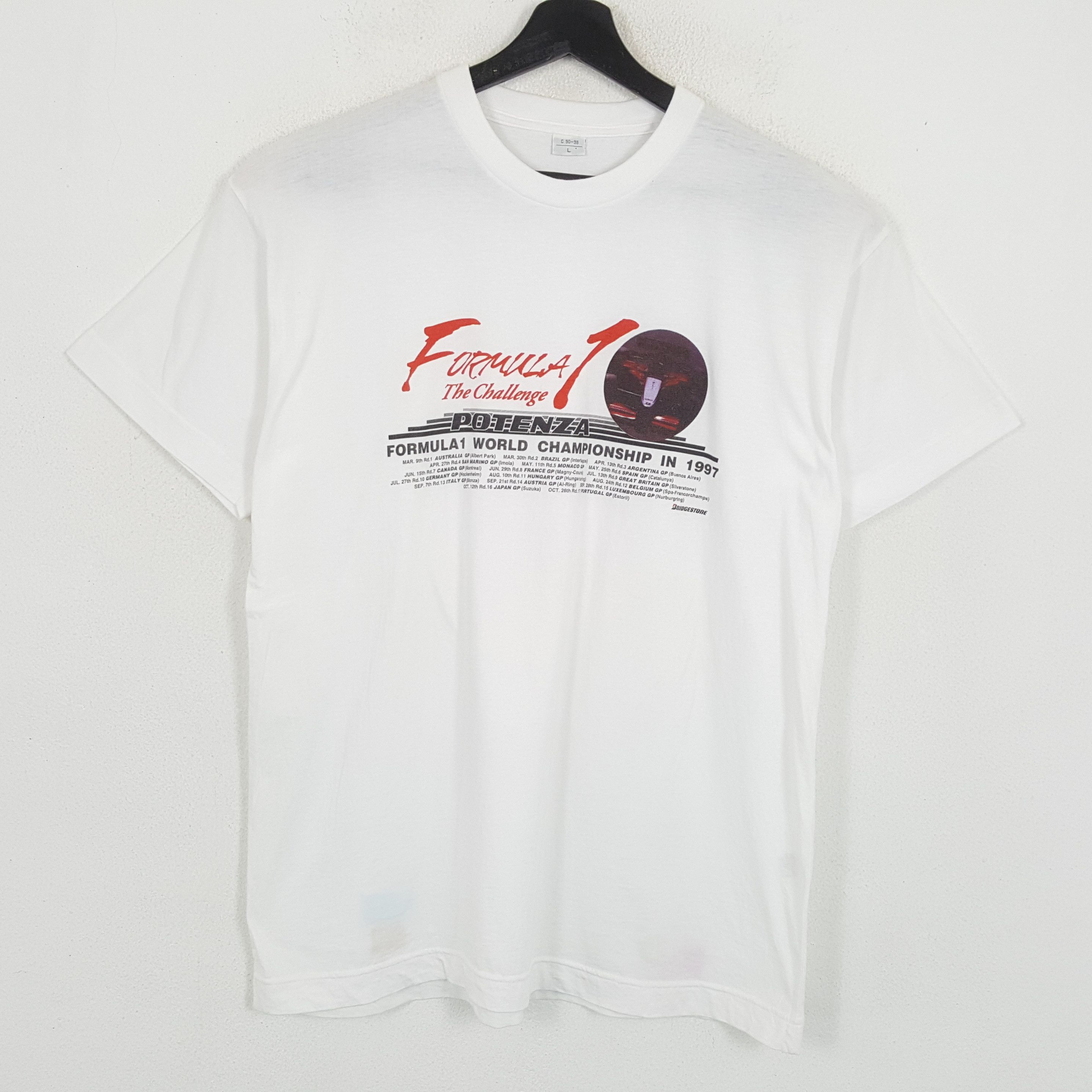 POTENZA FORMULA 1 F1 World Championship Tshirt