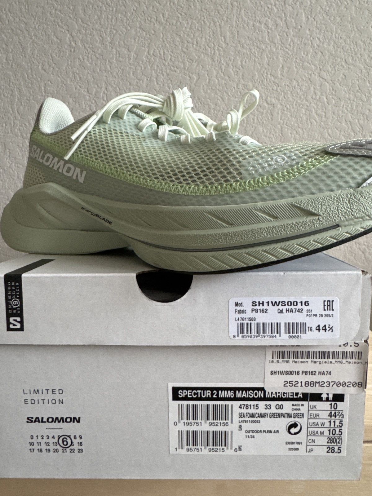 MM6 MM6 x Salomon Limited Edition Spectur 2 Sneakers Size US 10.5 / EU 43-44 - 15 Thumbnail