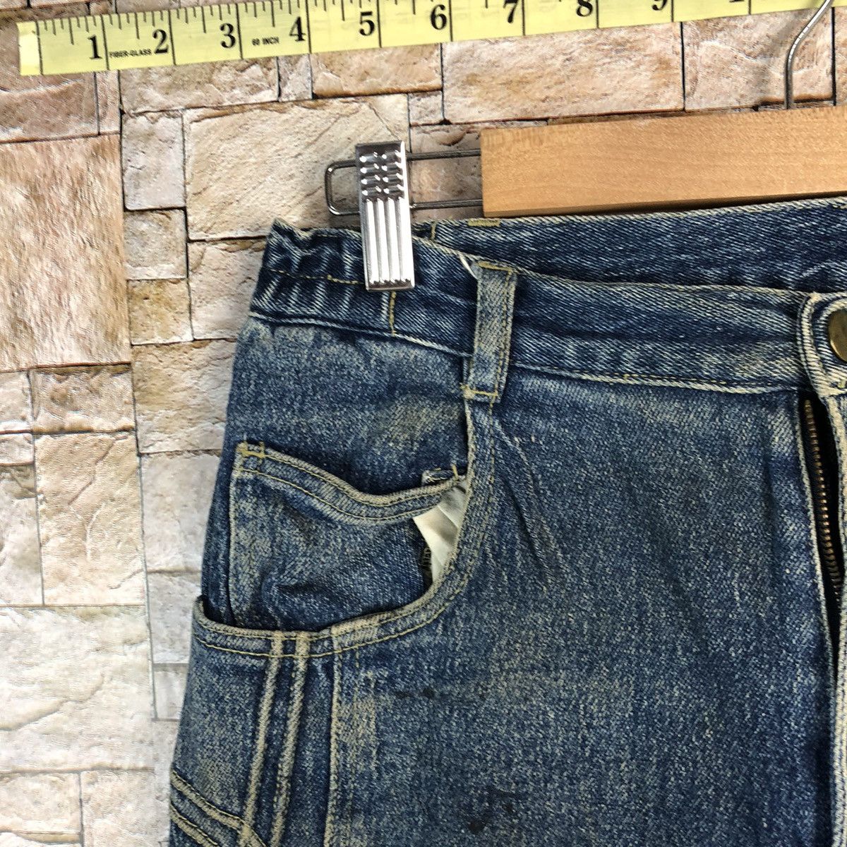 Japanese Brand Japanese Brand vintage Blue Denim Pants #A960 Size US 28 / EU 44 - 8 Thumbnail