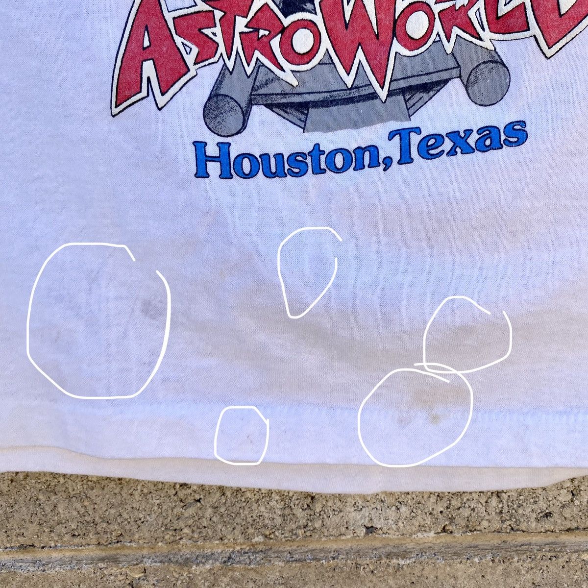 Other 1989 The Viper Astroworld Six Flags Park Ride T-Shirt Size US S / EU 44-46 / 1 - 5 Thumbnail