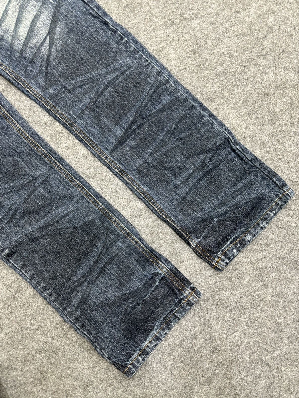 Japanese Brand 💥Sick Fades💥Zerosail All Over Sick Fades Slim Denim F479 Size US 32 / EU 48 - 6 Thumbnail