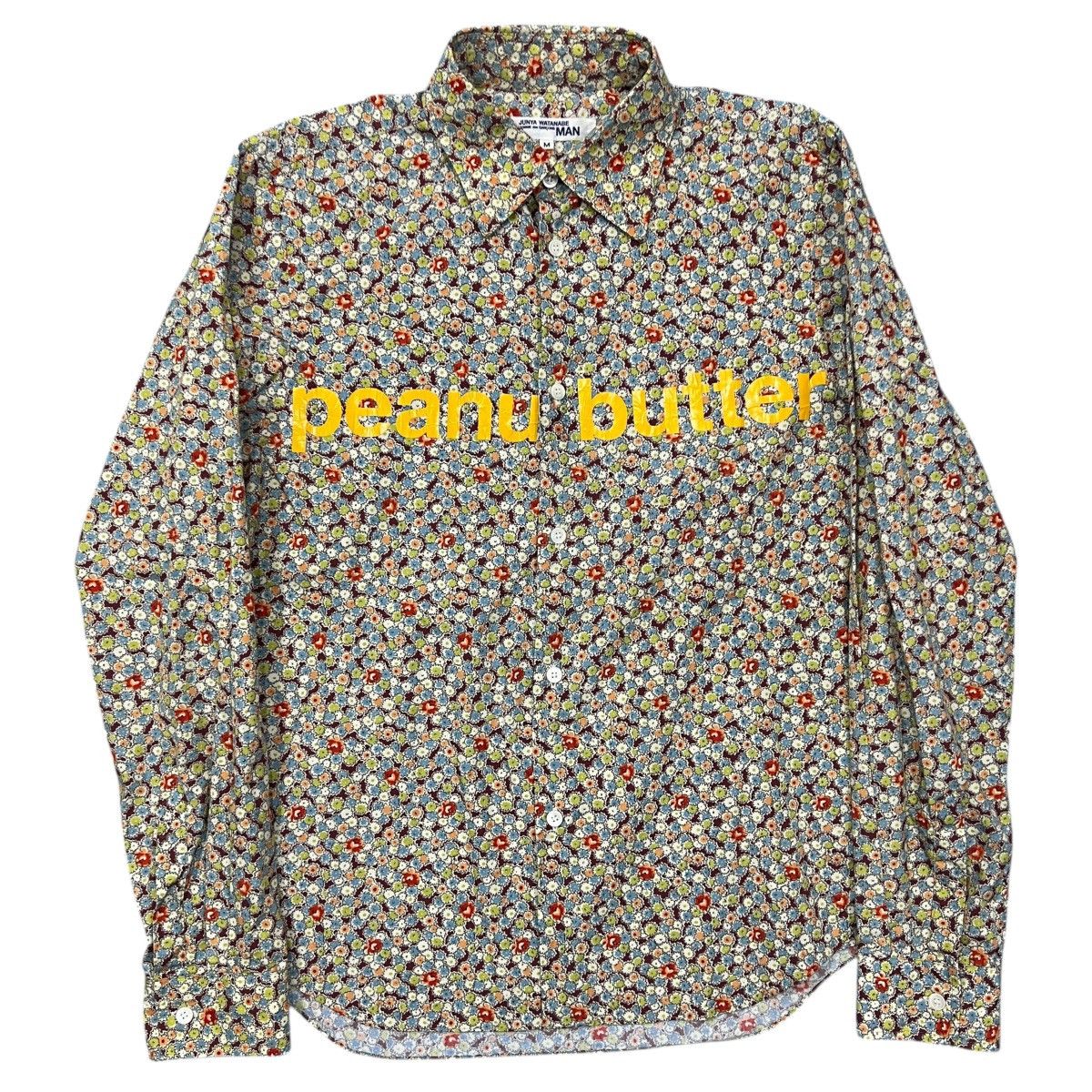 JUNYA WATANABE MAN 02SS peanut butter Flower Printed Shirts
