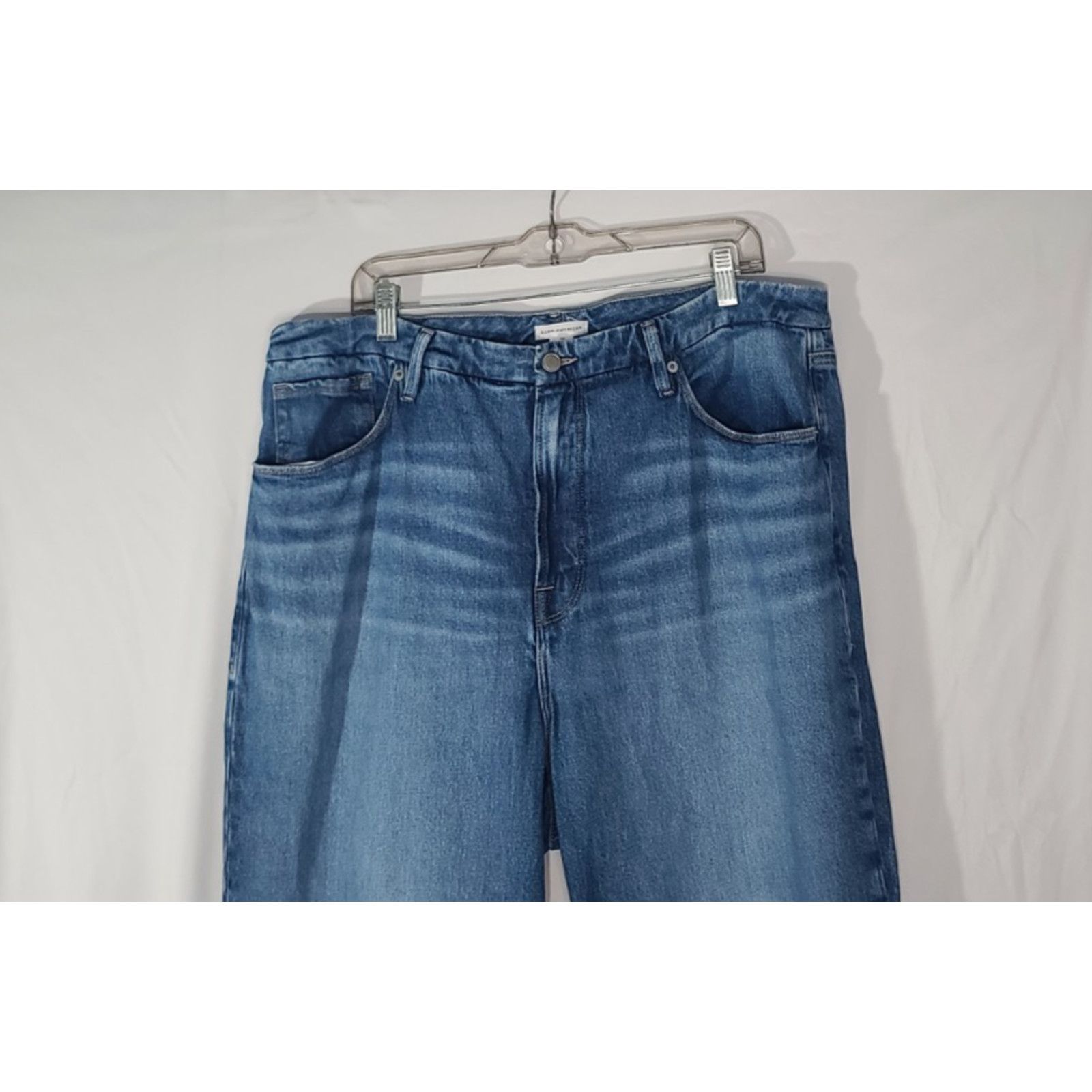 Good American Good American Indigo295 Good Icon Straight Jeans US 18 Plus Size 40" / US 18 - 4 Thumbnail