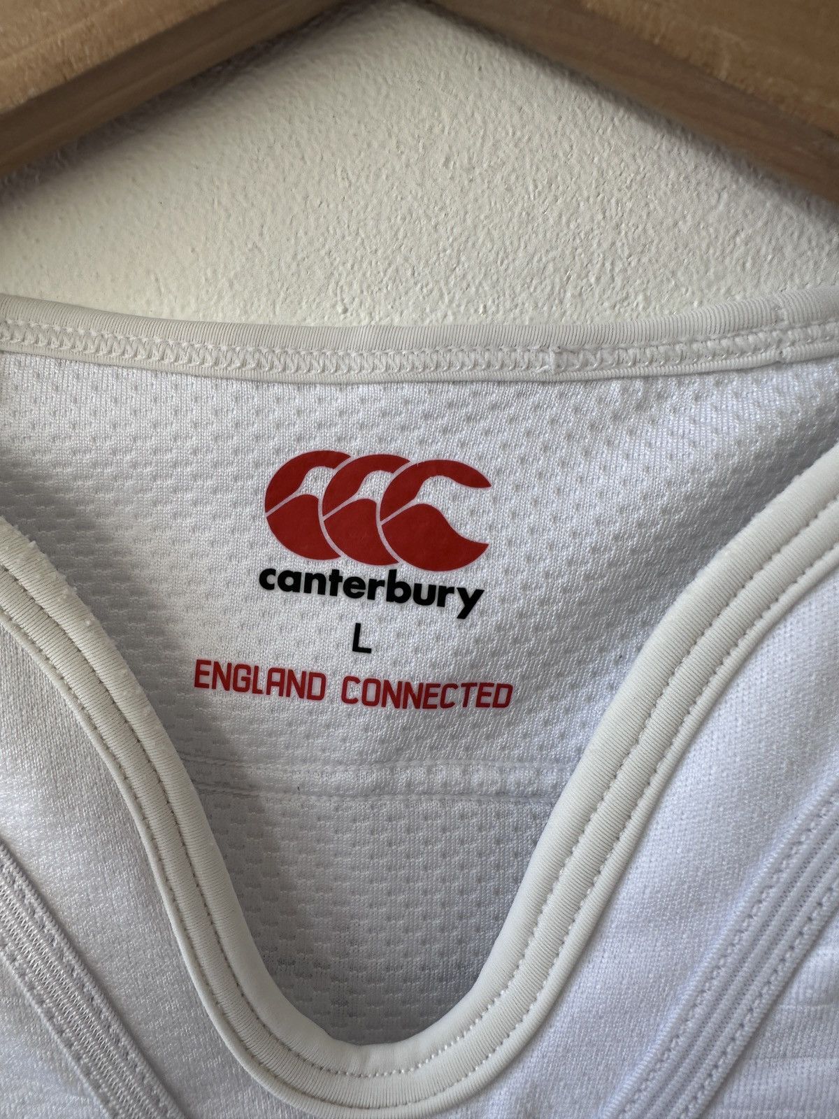 Canterbury of New Zealand Canterbury England 15/16 Home Rugby Union Jersey Size US L / EU 52-54 / 3 - 8 Thumbnail
