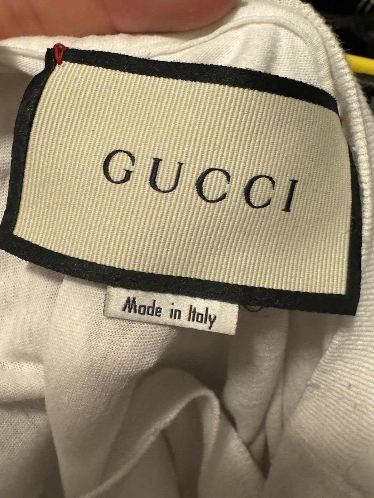 Gucci Gucci Oversized Logo Washed Tee White Size US M / EU 48-50 / 2 - 6 Thumbnail